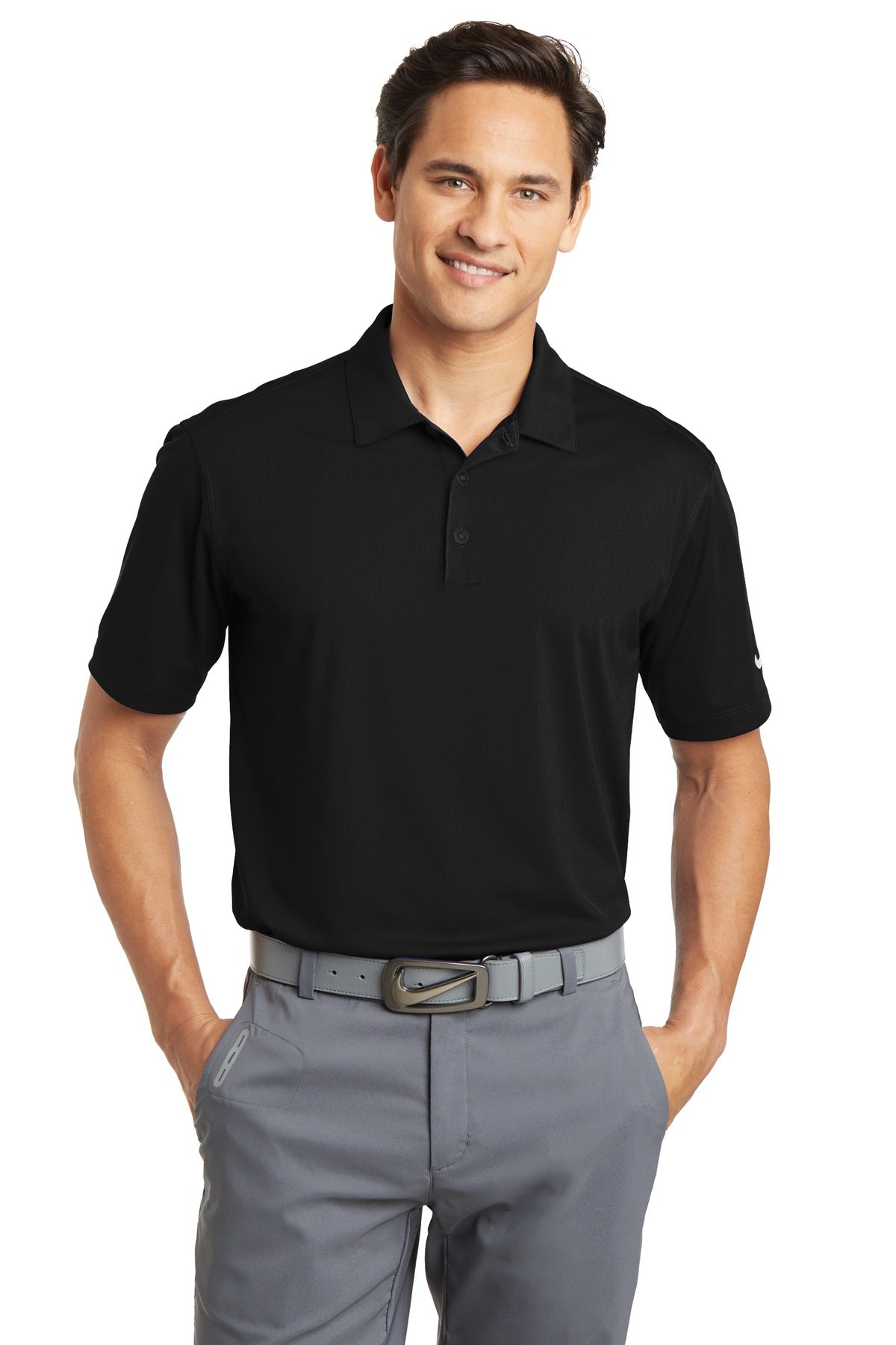 Nike Dri-FIT Vertical Mesh Polo (CORE COLORS)