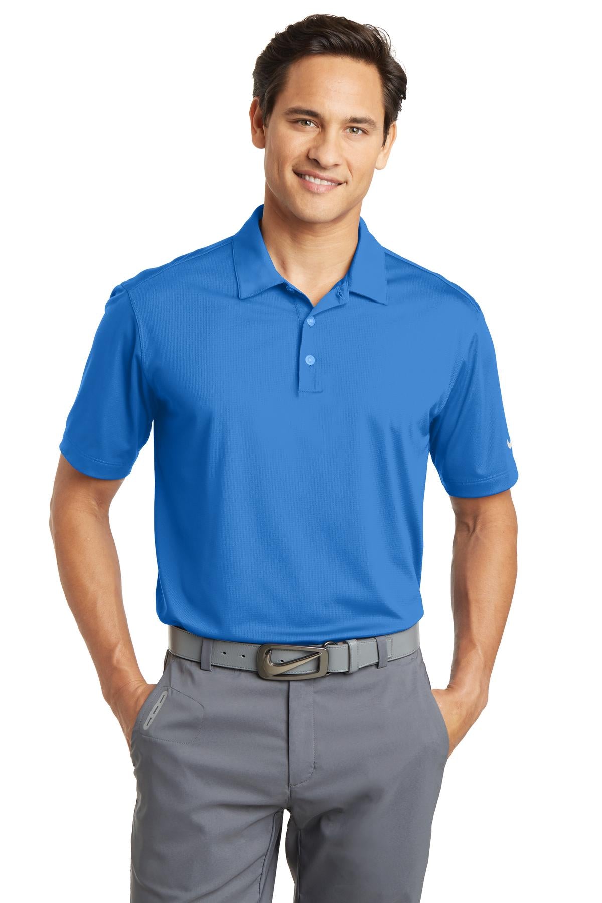 Nike Dri-FIT Vertical Mesh Polo (CORE COLORS)