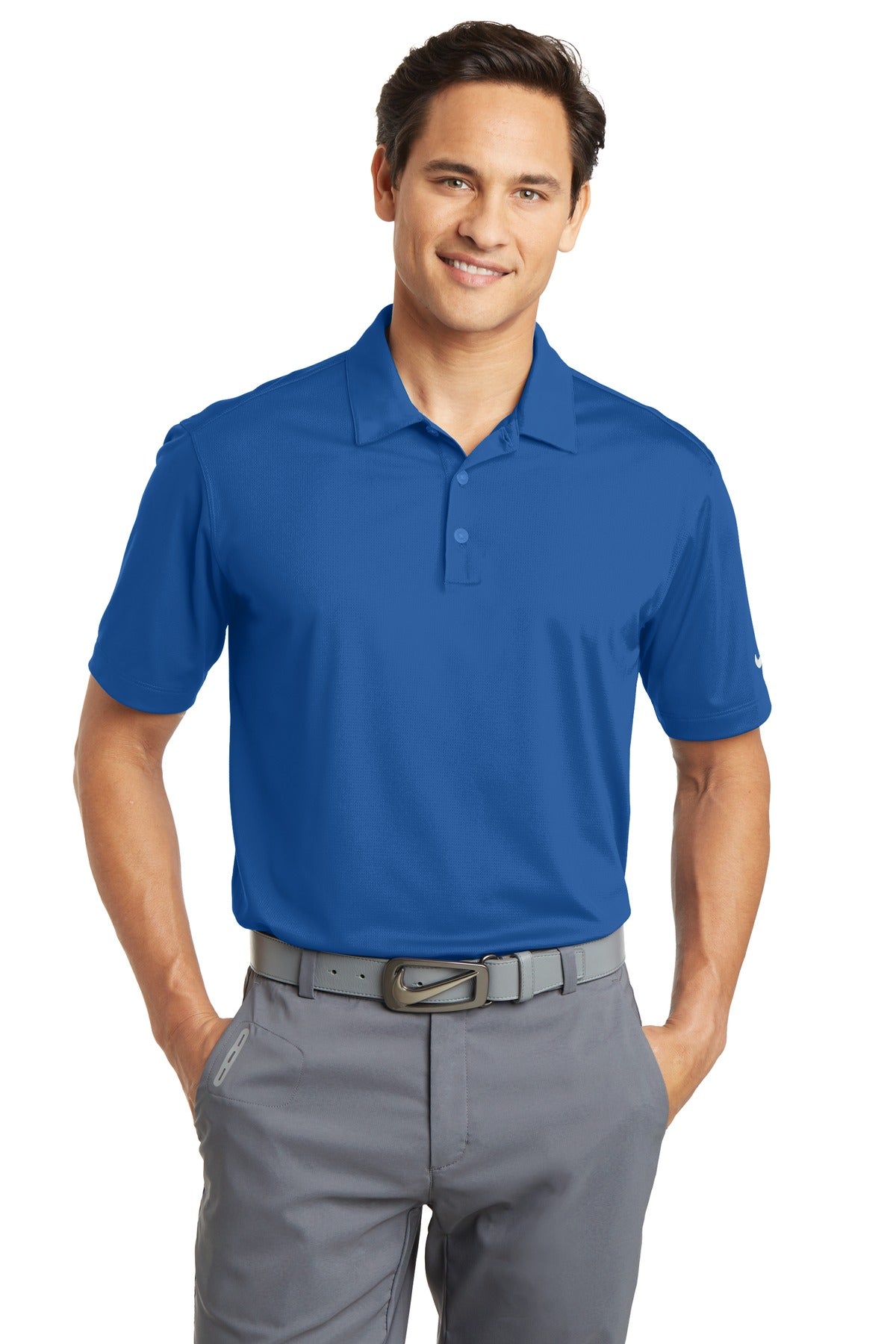 Nike Dri-FIT Vertical Mesh Polo (CORE COLORS)