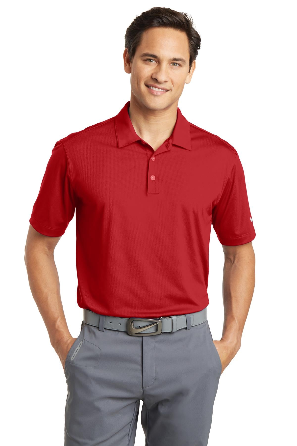 Nike Dri-FIT Vertical Mesh Polo (CORE COLORS)