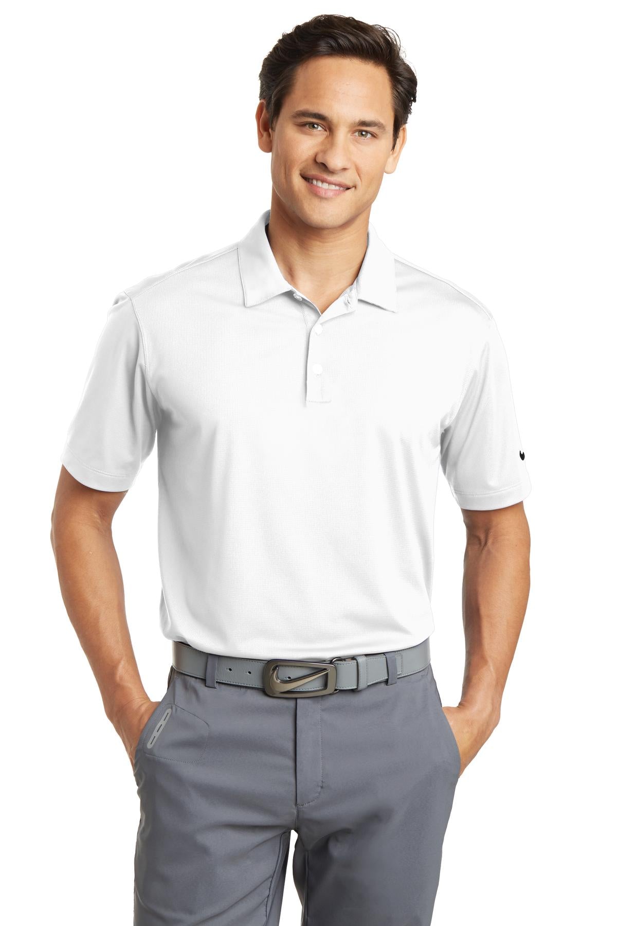 Nike Dri-FIT Vertical Mesh Polo (CORE COLORS)