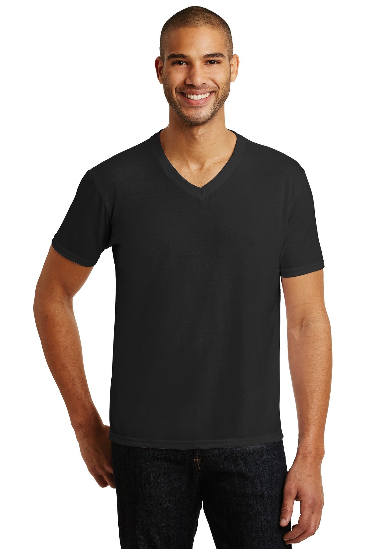 Anvil® Tri-Blend V-Neck Tee