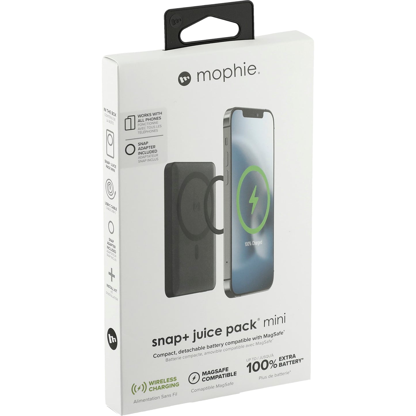 mophie® Snap+ Mini 5000 mAh Wireless Power Bank