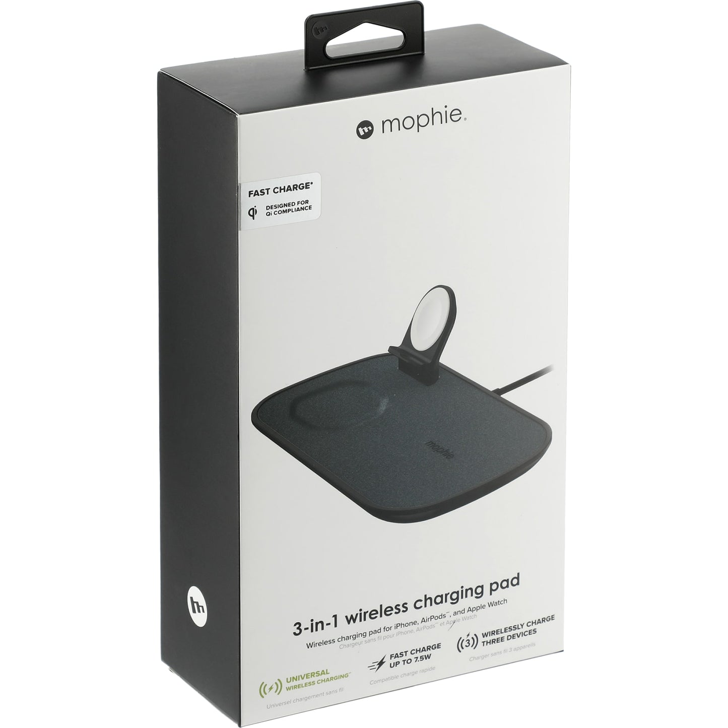 mophie® 3-in-1 Fabric Wireless Charging Pad