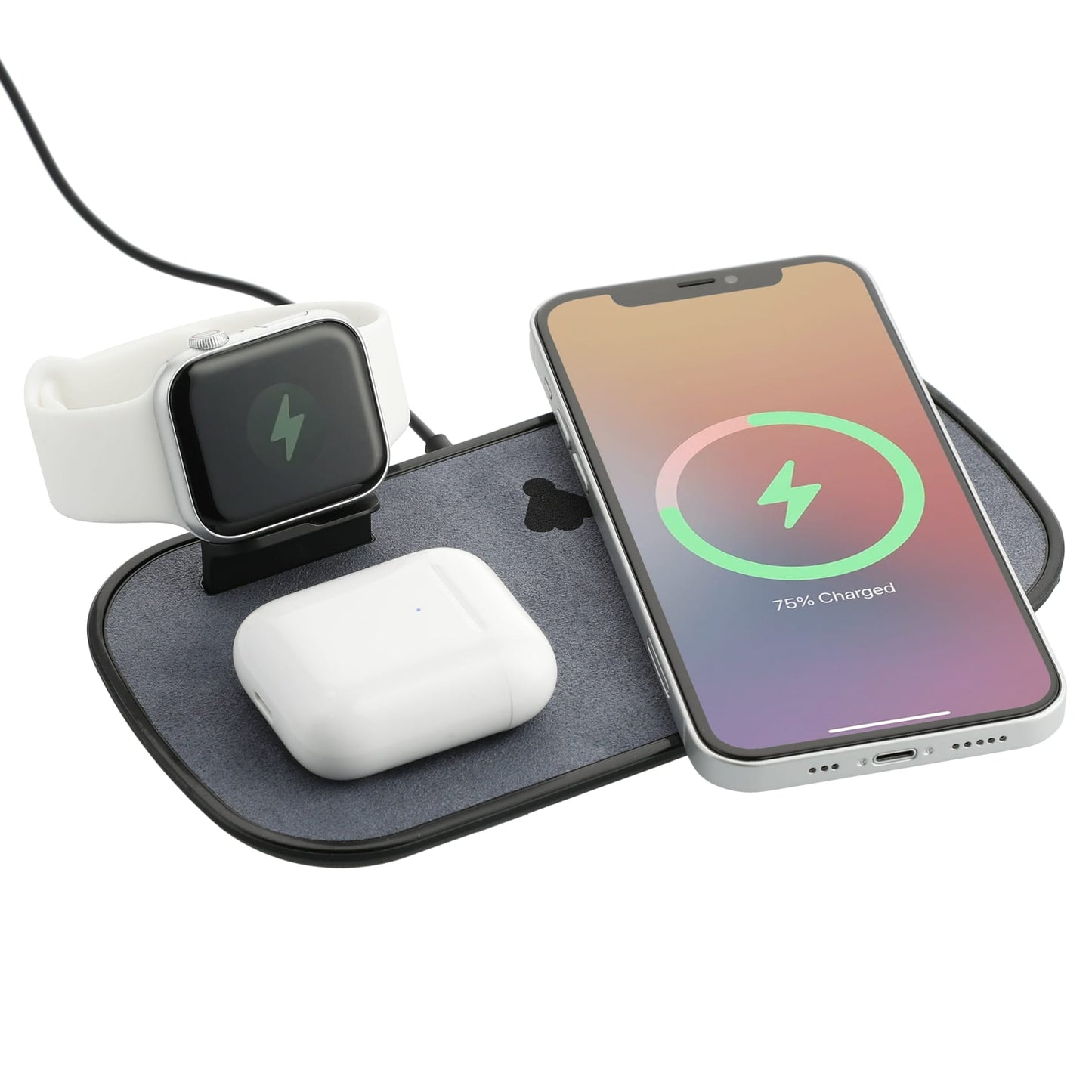 mophie® 3-in-1 Fabric Wireless Charging Pad