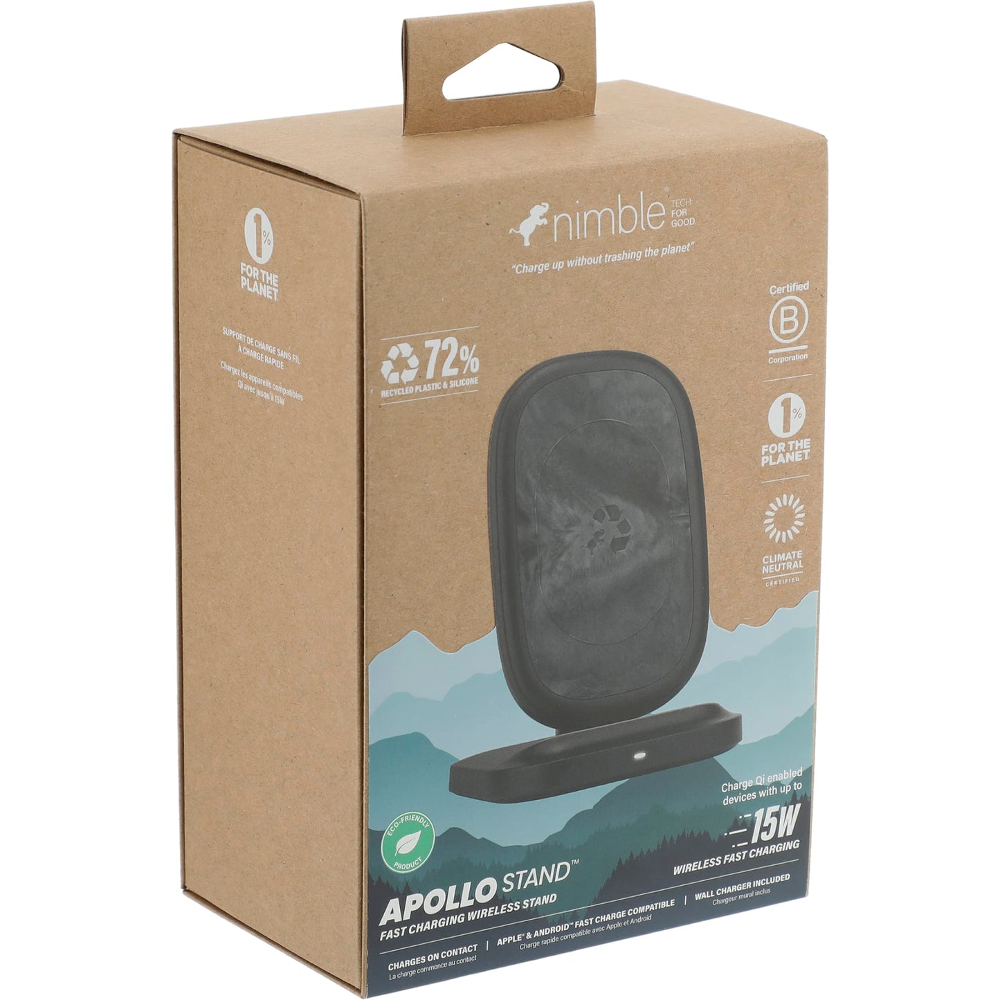 Nimble Apollo 15W Wireless Charging Stand