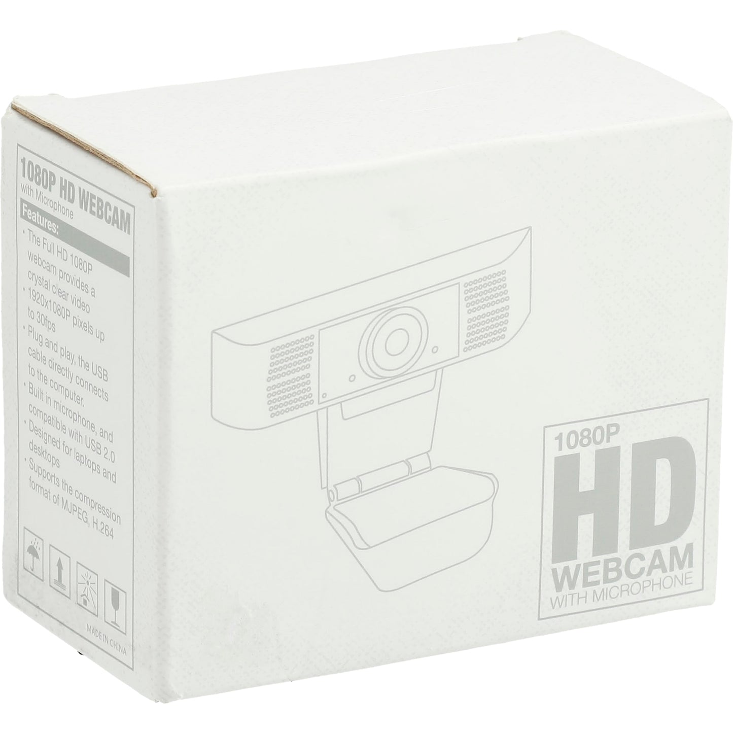 1080P HD Webcam with Microphone