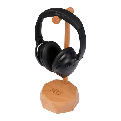 Beachwood Desk Tune FSC®-Certified Wood Headphone Stand