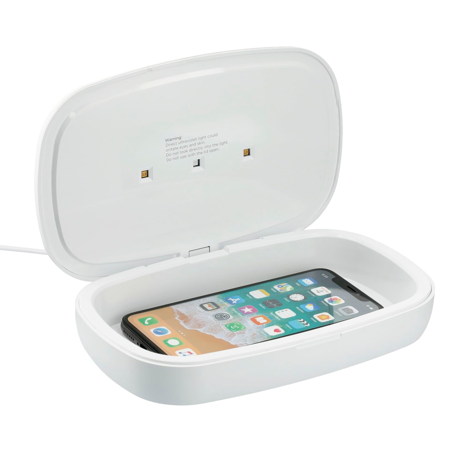 UV Phone Sanitizer with Wireless Charging Pad