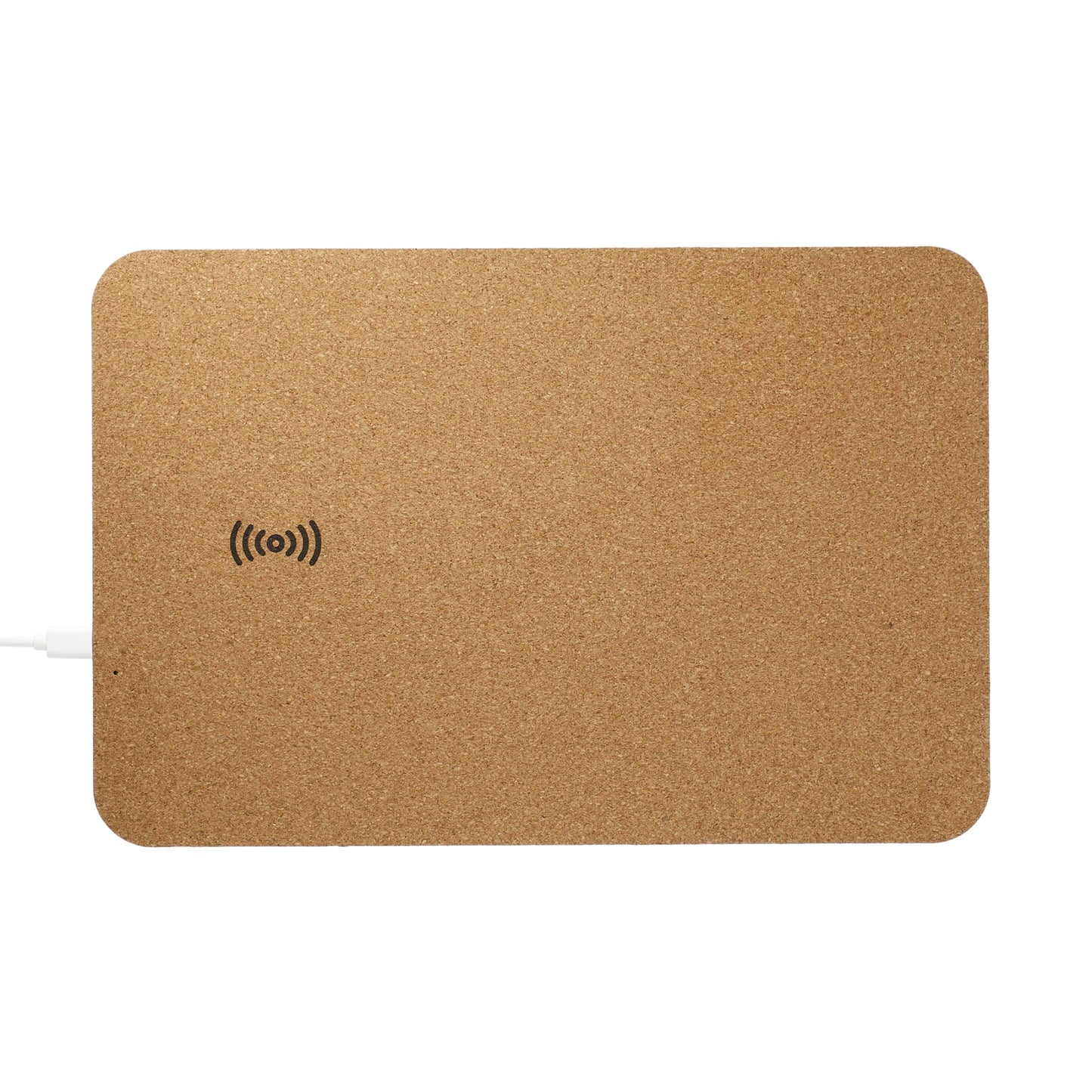 Cork Fast Wireless Charging Mouse Pad