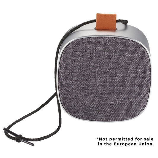 Tahoe Metal & Fabric Waterproof Bluetooth Speaker