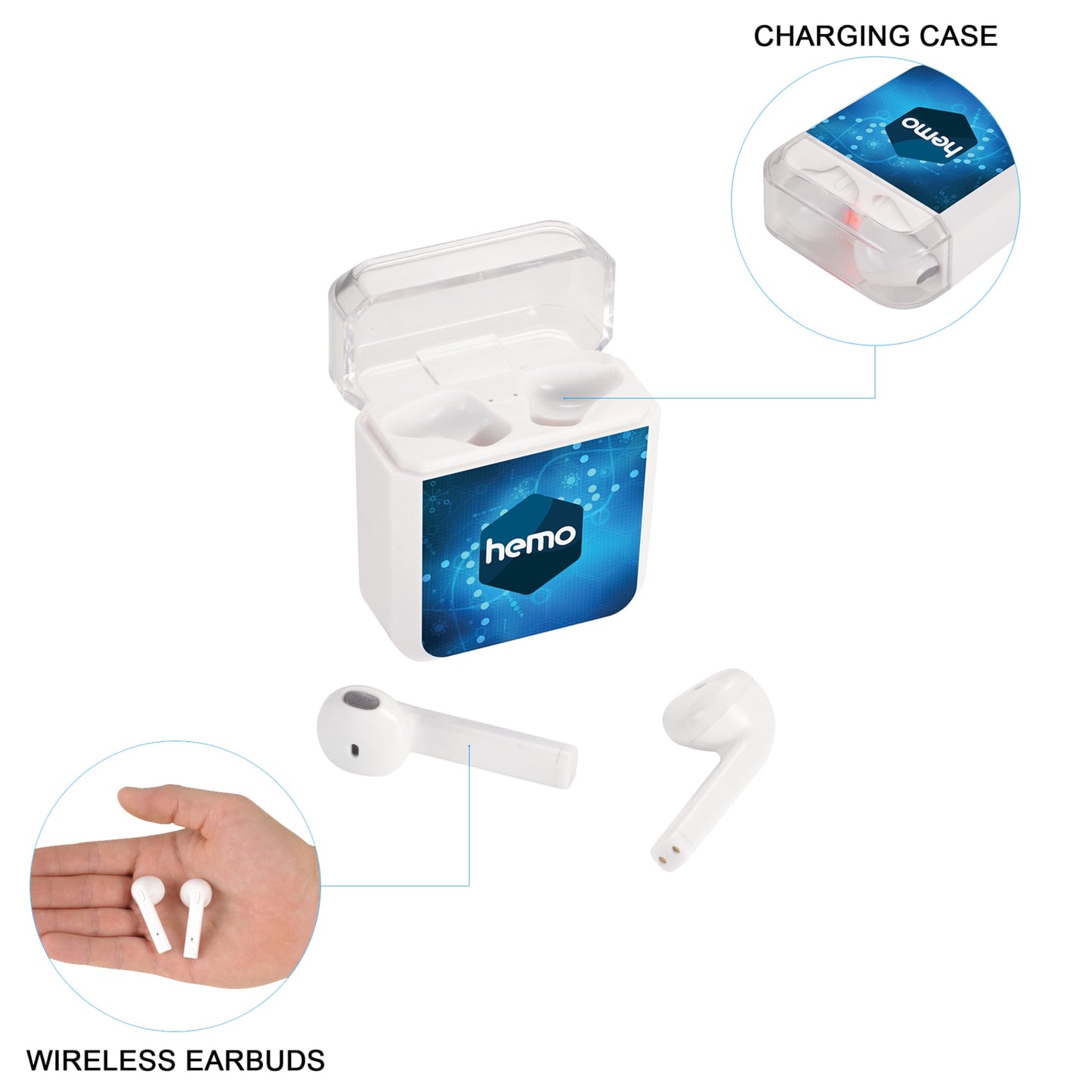 Braavos True Wireless Auto Pair Earbuds