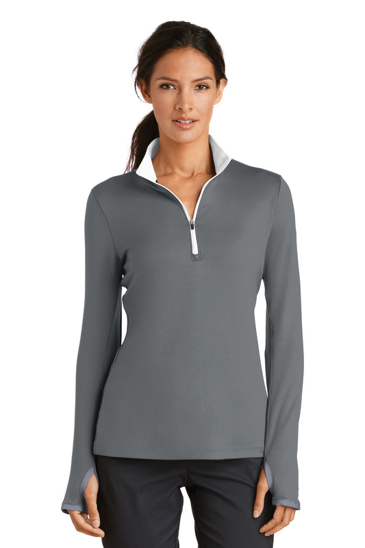 Nike Women's Dri-FIT Stretch 1/2-Zip Cover-Up