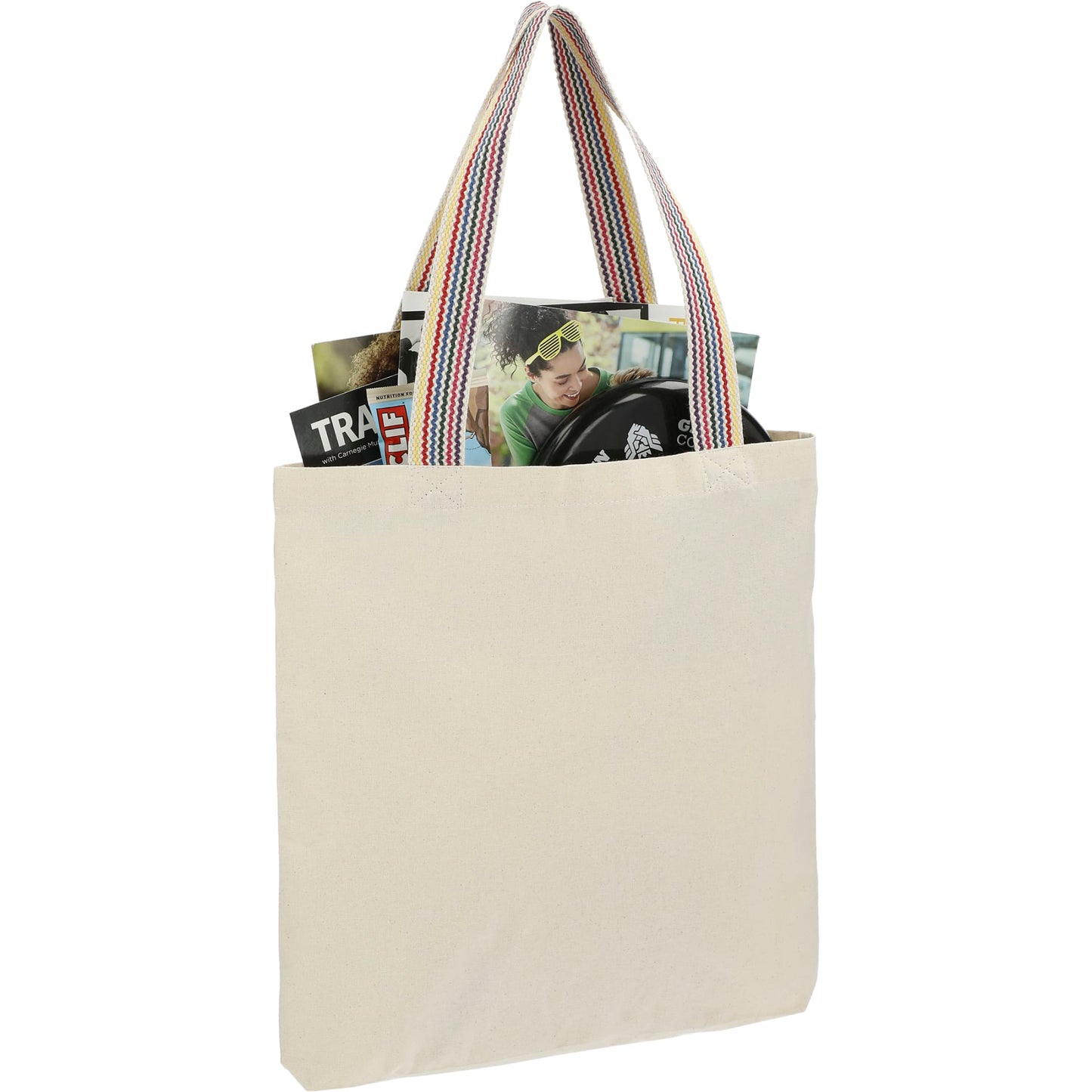 Rainbow Recycled 6oz Cotton Convention Tote