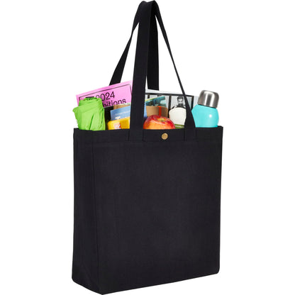 Repose 10oz Recycled Cotton Box Tote w/Snap