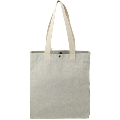 Repose 10oz Recycled Cotton Box Tote w/Snap