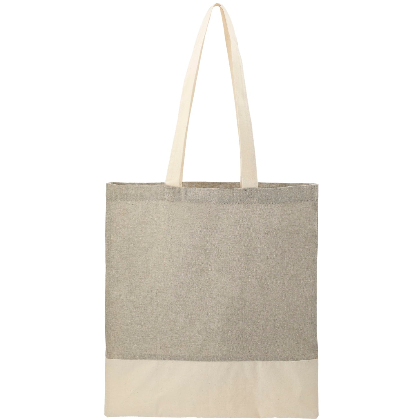 Split Recycled 5oz Cotton Twill Convention Tote