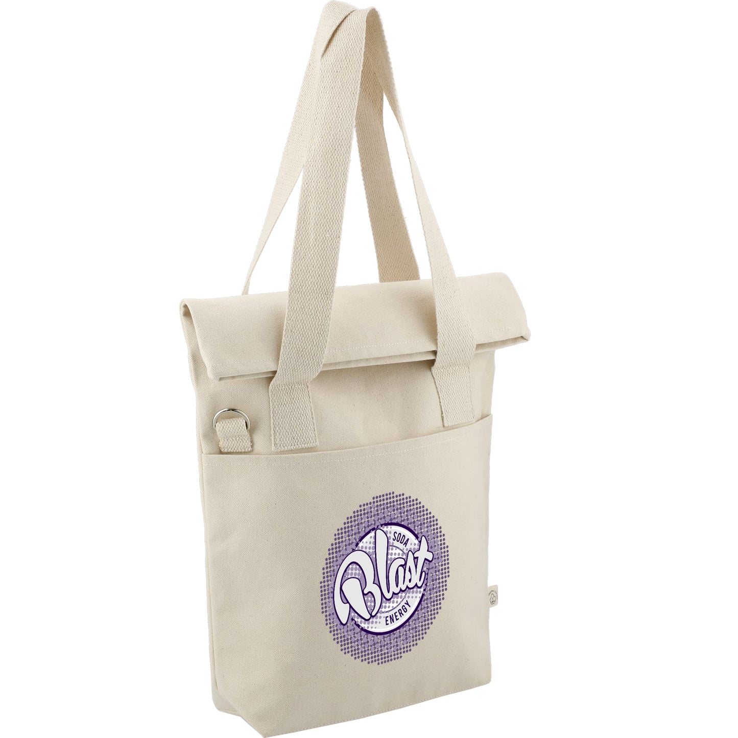 Organic 16oz Cotton Commuter Tote