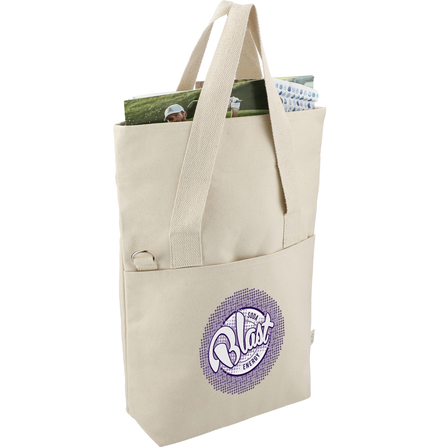 Organic 16oz Cotton Commuter Tote