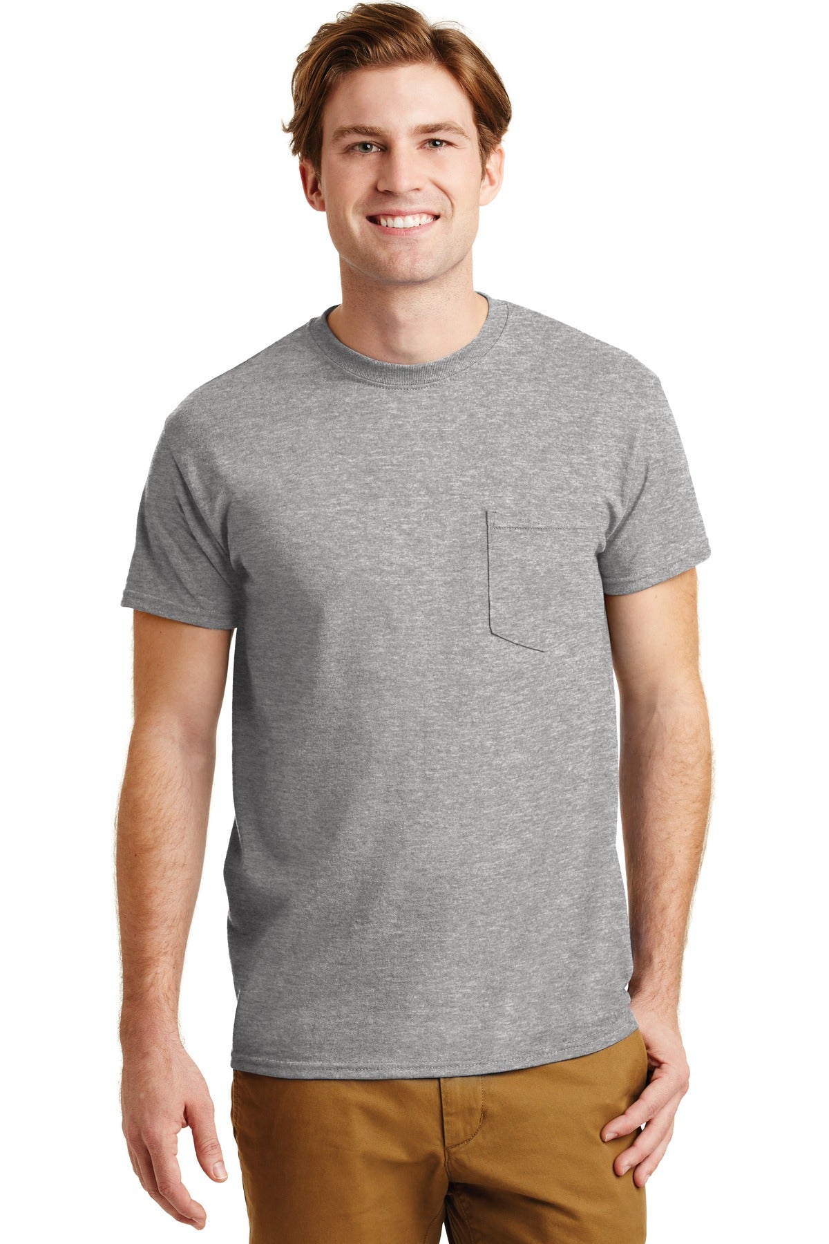 Gildan® - DryBlend® 50 Cotton/50 Poly Pocket T-Shirt