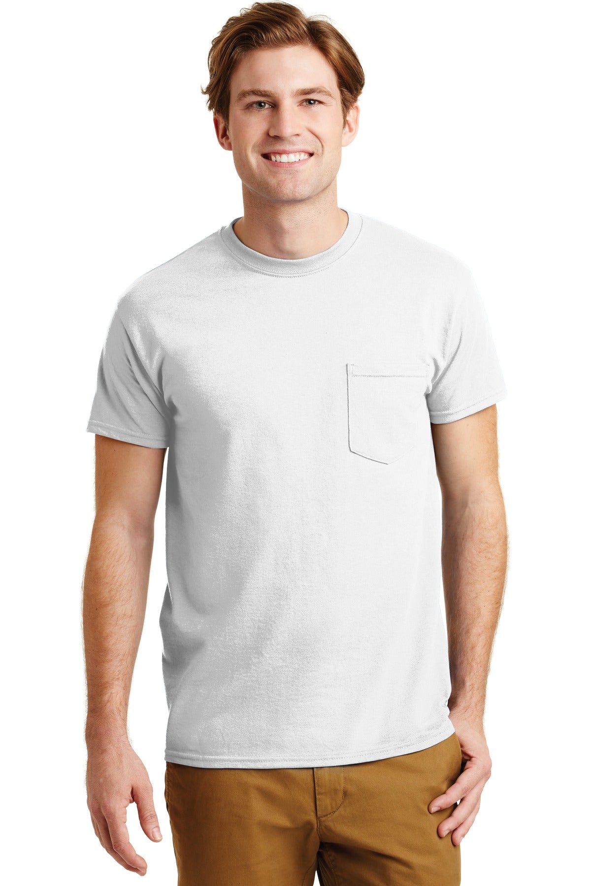 Gildan® - DryBlend® 50 Cotton/50 Poly Pocket T-Shirt