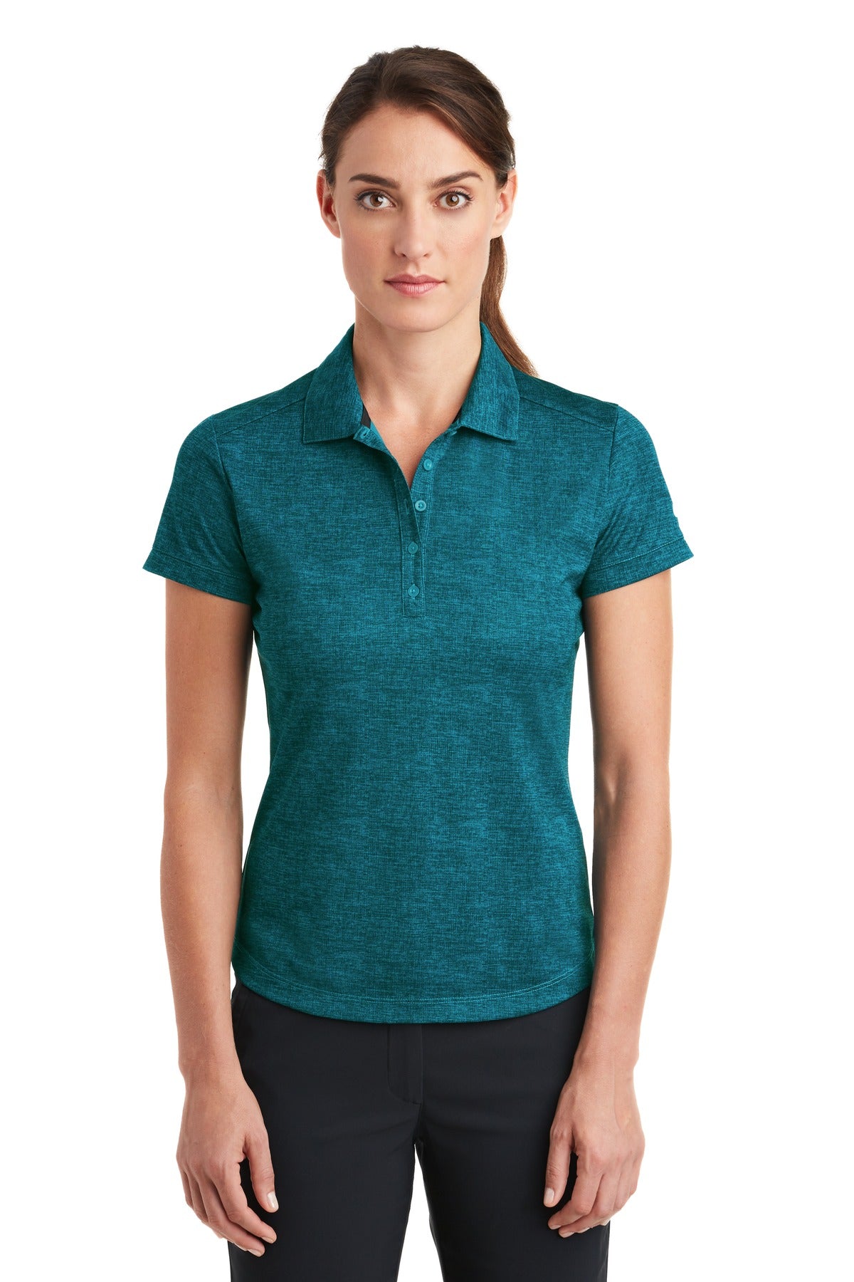 Nike Women's Dri-FIT Crosshatch Polo