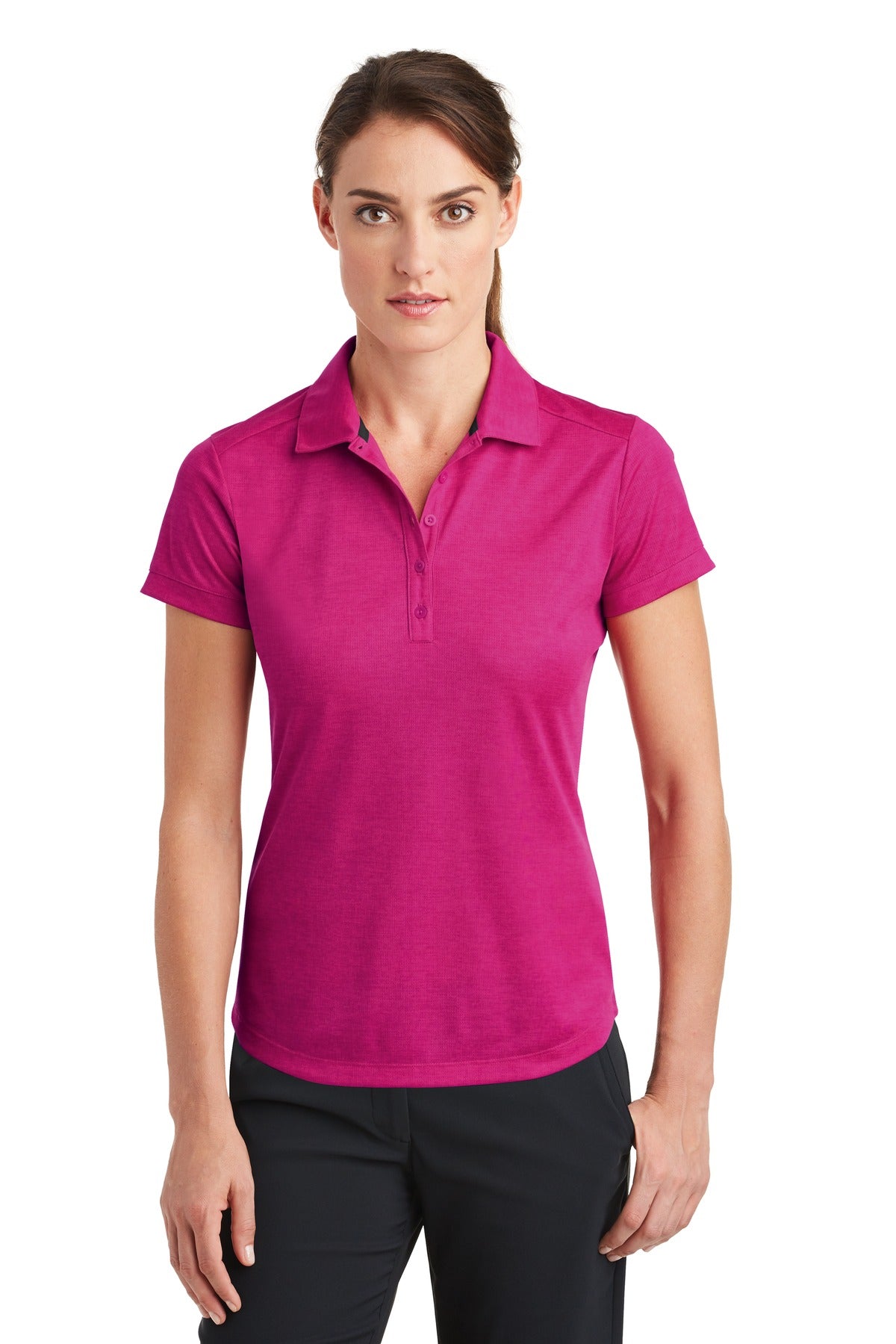 Nike Women's Dri-FIT Crosshatch Polo