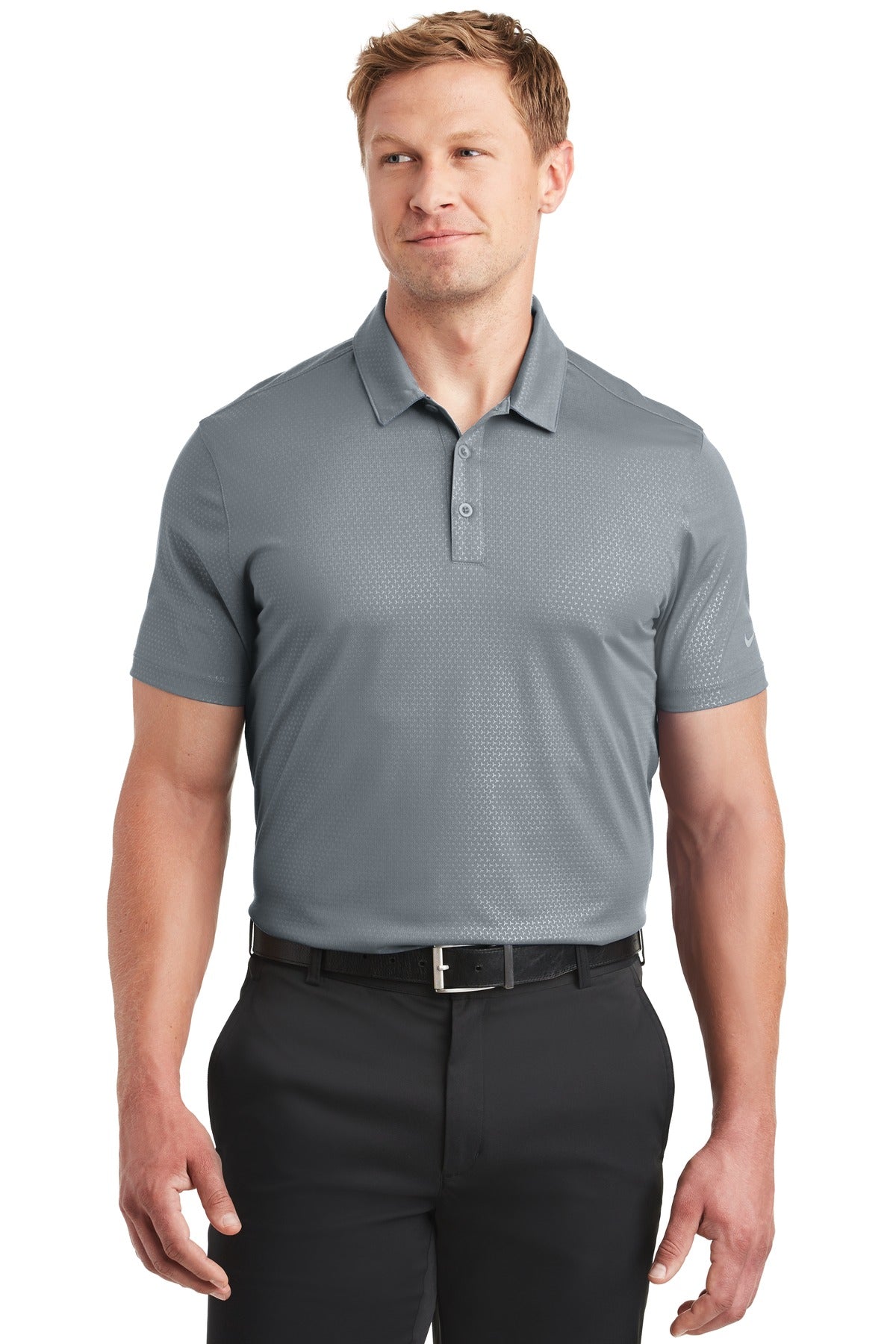 Nike Dri-FIT Embossed Tri-Blade Polo