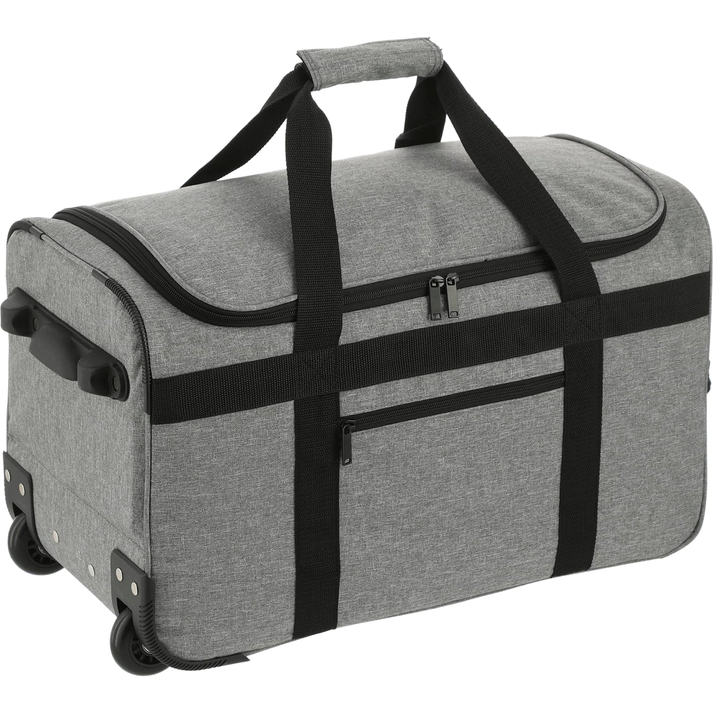 Graphite Recycled Wheeled Duffel