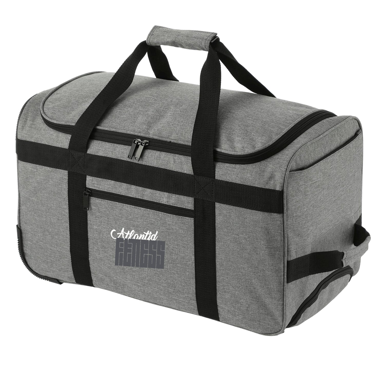 Graphite Recycled Wheeled Duffel