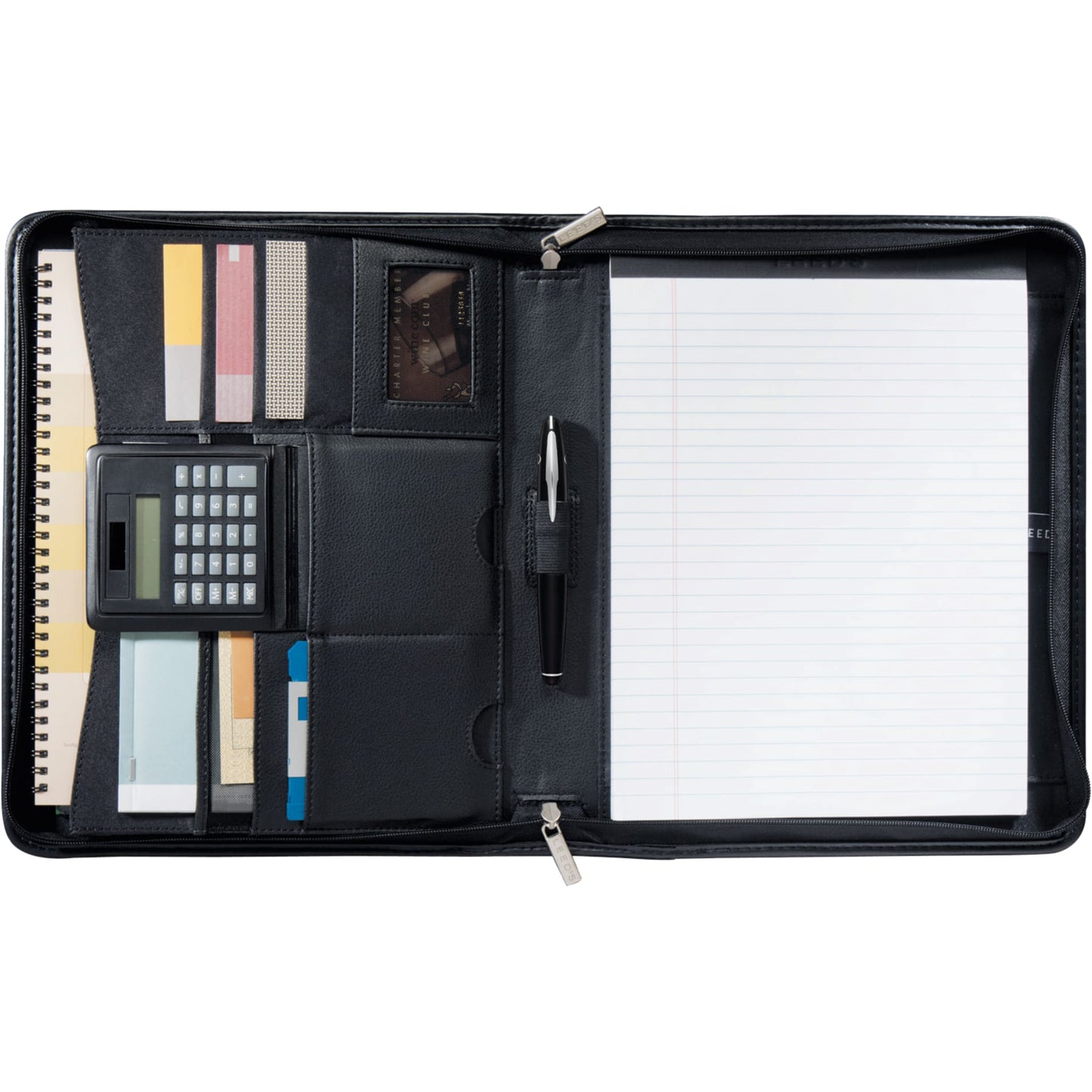 Manhattan Zippered Padfolio with FSC® Mix Paper