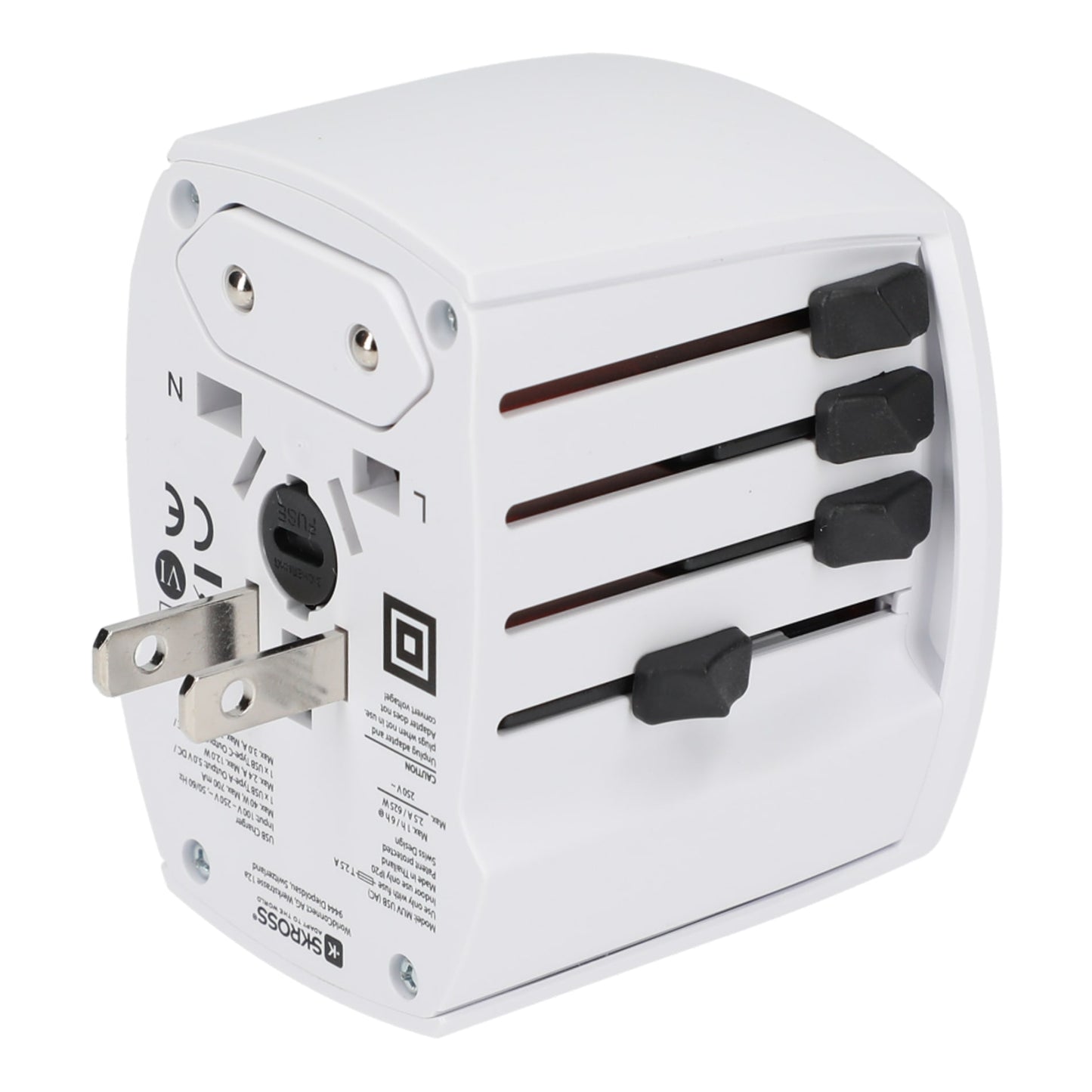 SKROSS World Travel Adapter MUV USB Type A & Type