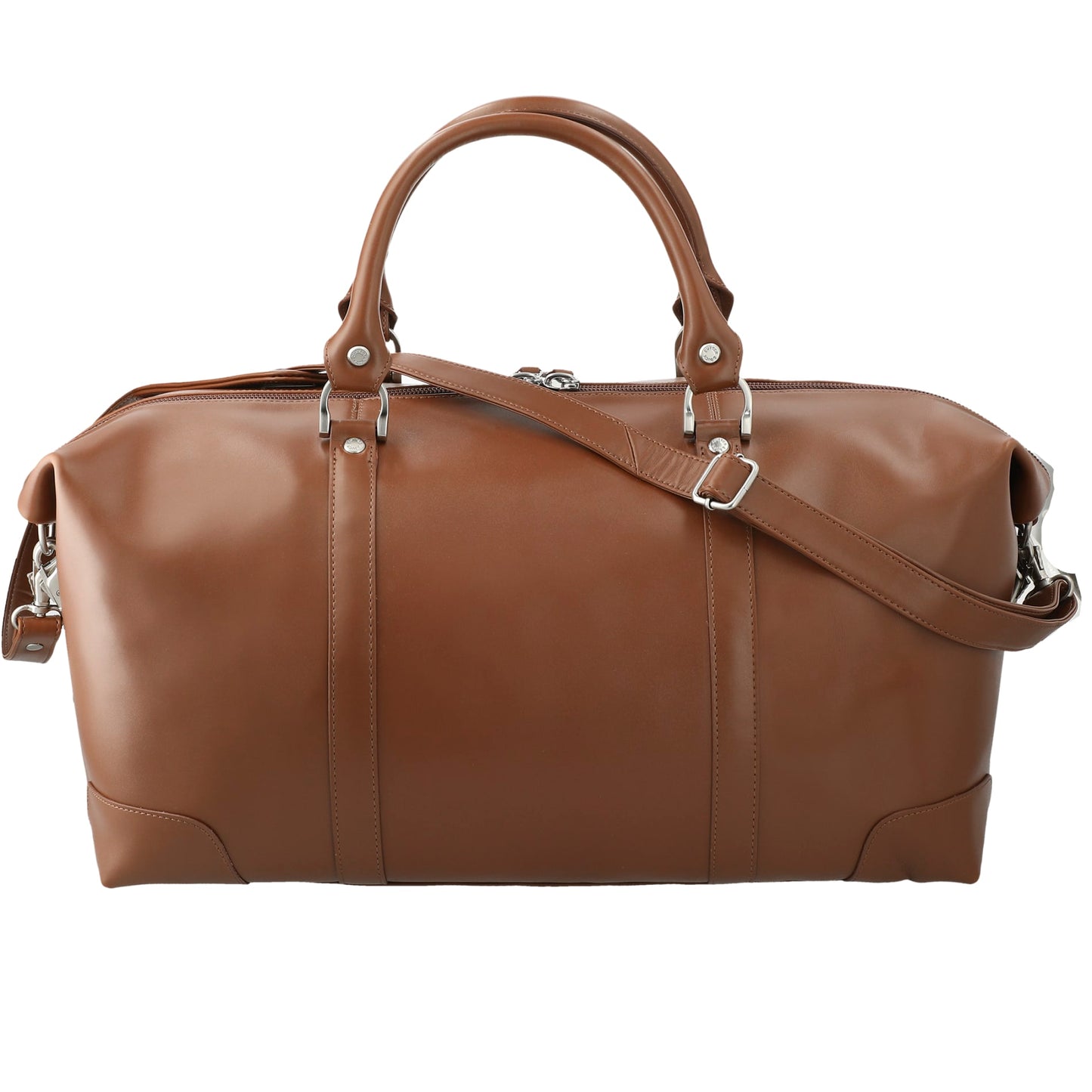 Cutter & Buck® 19" Leather Weekender Duffel Bag