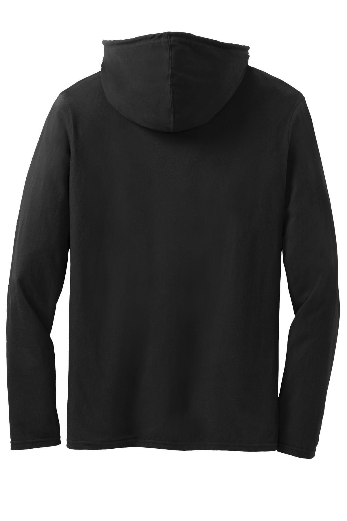 Gildan® 100% Ring Spun Cotton Long Sleeve Hooded T-Shirt