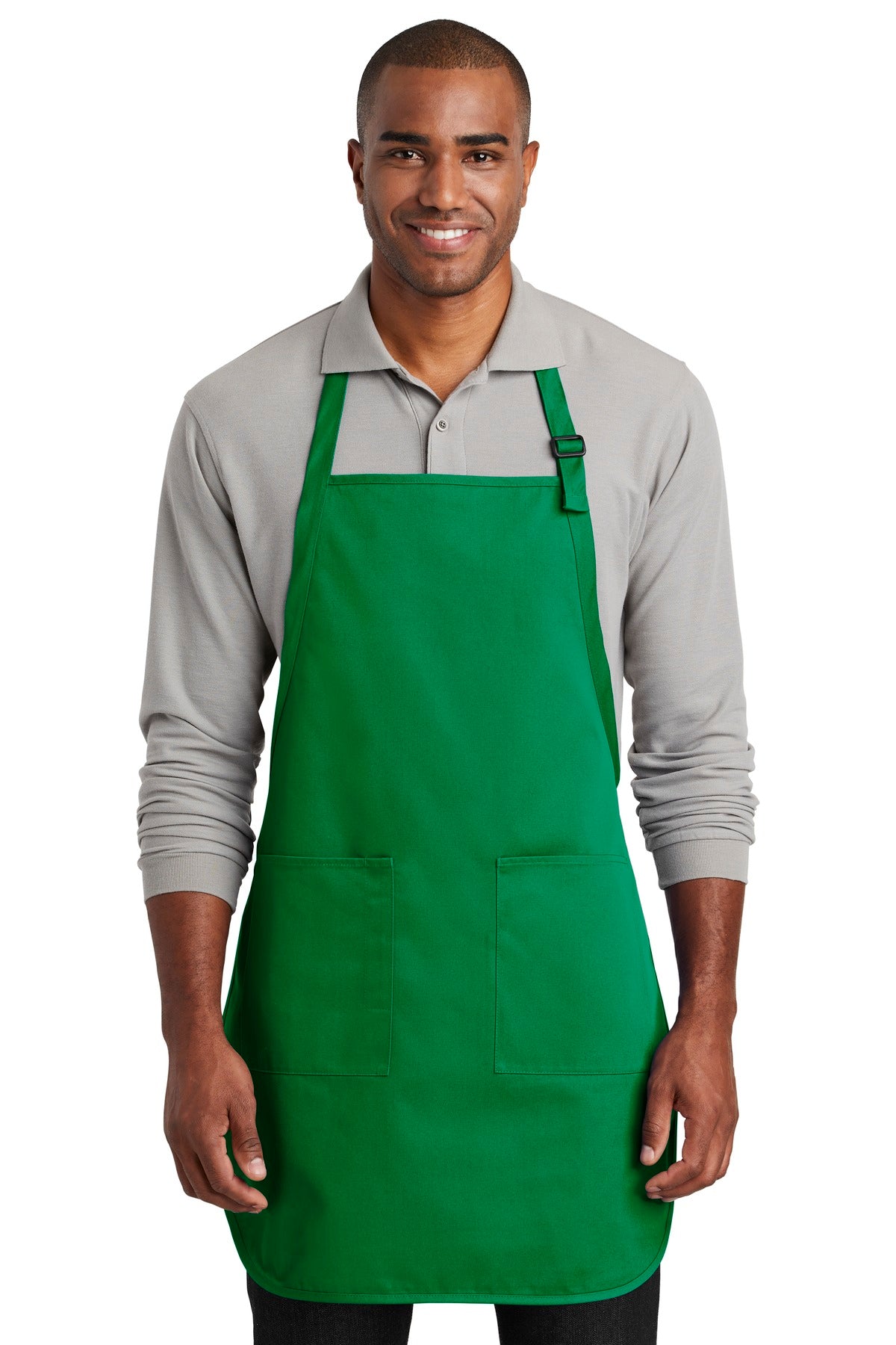 Port Authority® Full-Length Two-Pocket Bib Apron