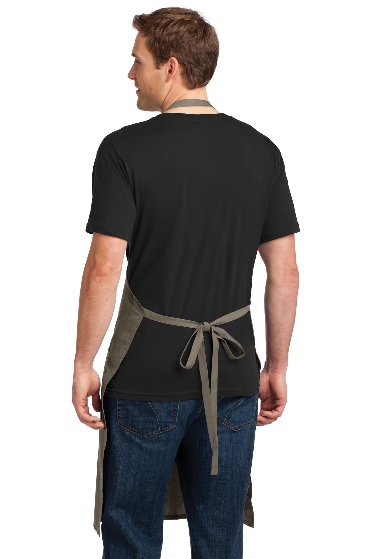 Port Authority® Easy Care Extra Long Bib Apron with Stain Release