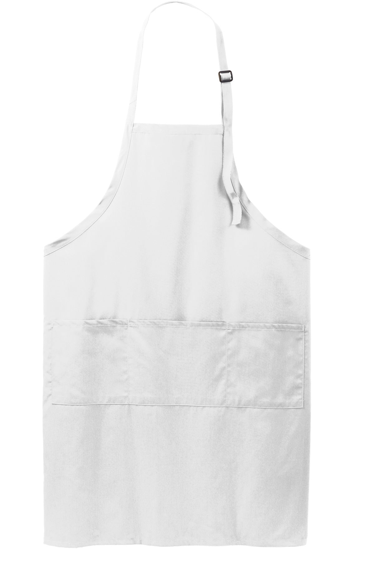 Port Authority® Easy Care Extra Long Bib Apron with Stain Release