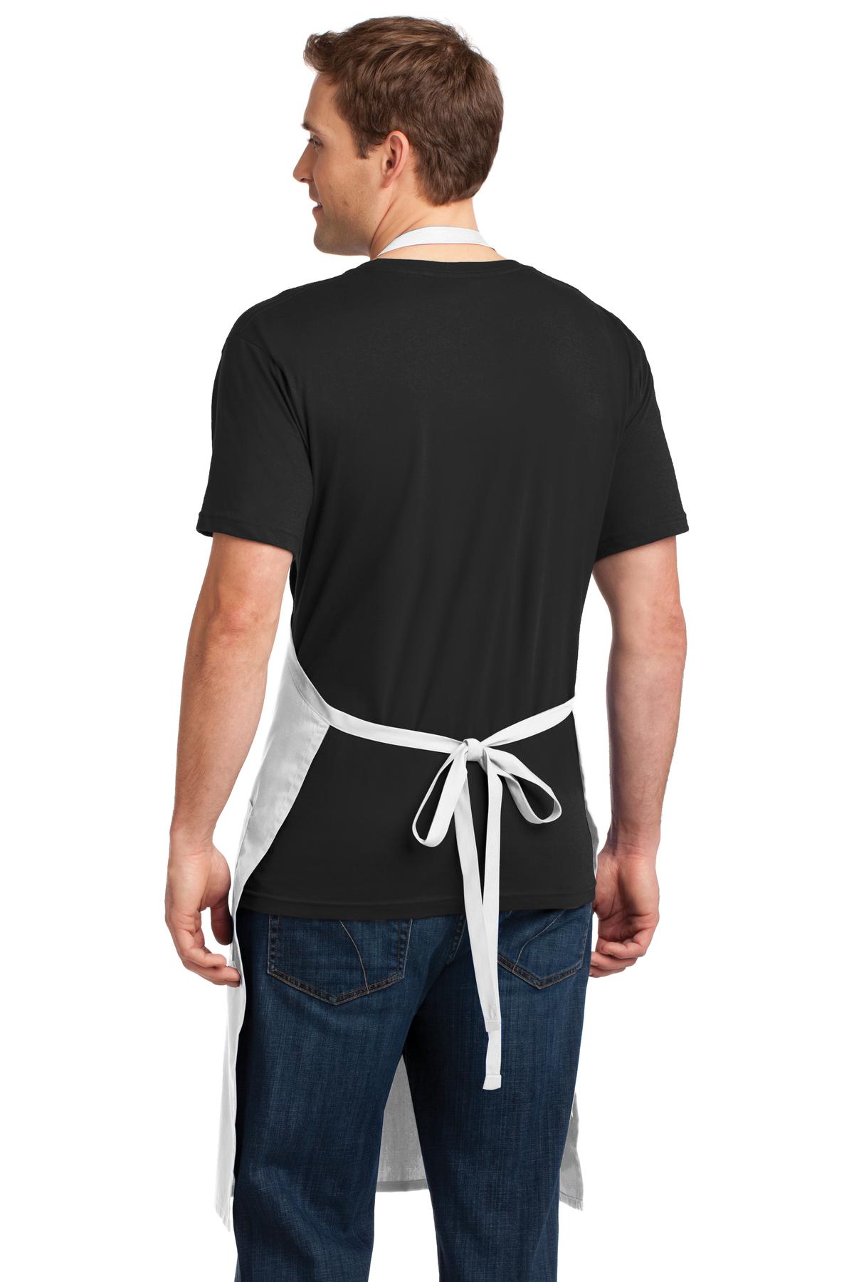 Port Authority® Easy Care Extra Long Bib Apron with Stain Release