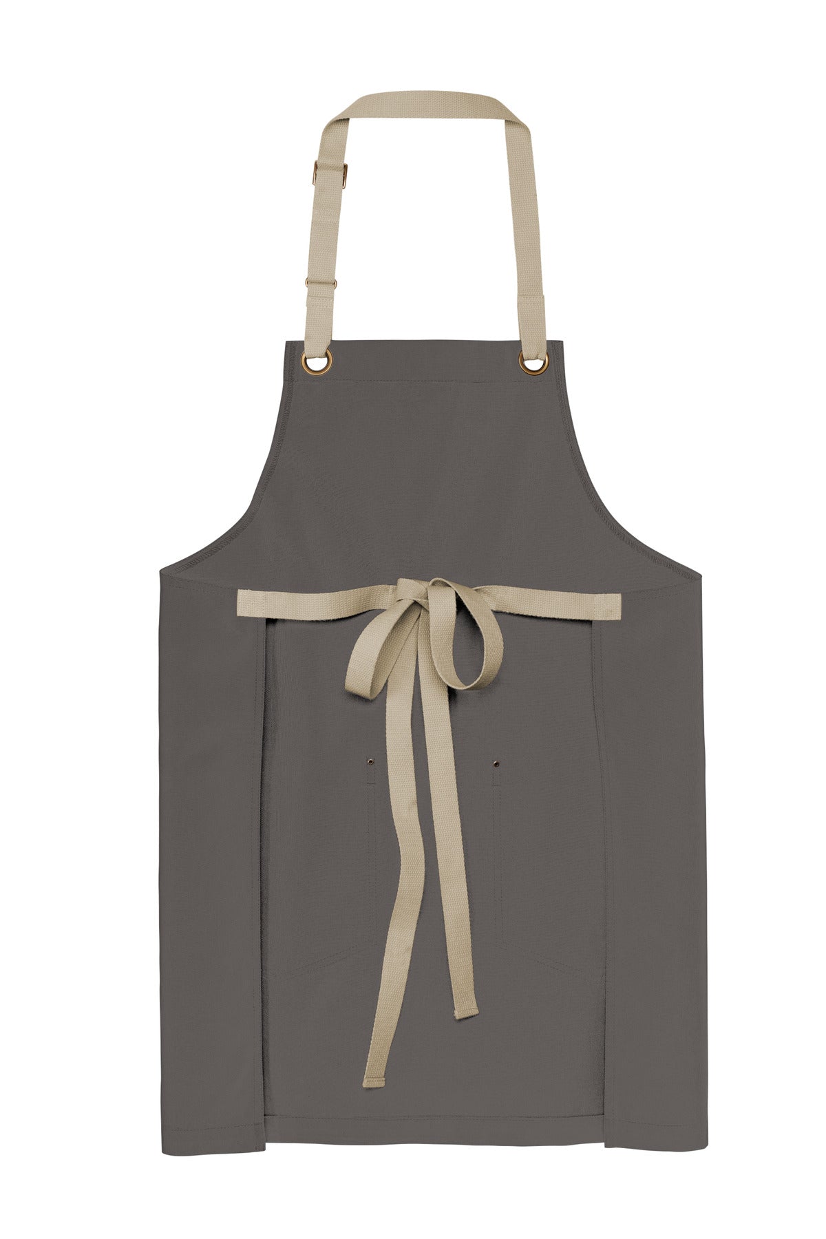 Port Authority® Canvas Full-Length Two-Pocket Apron