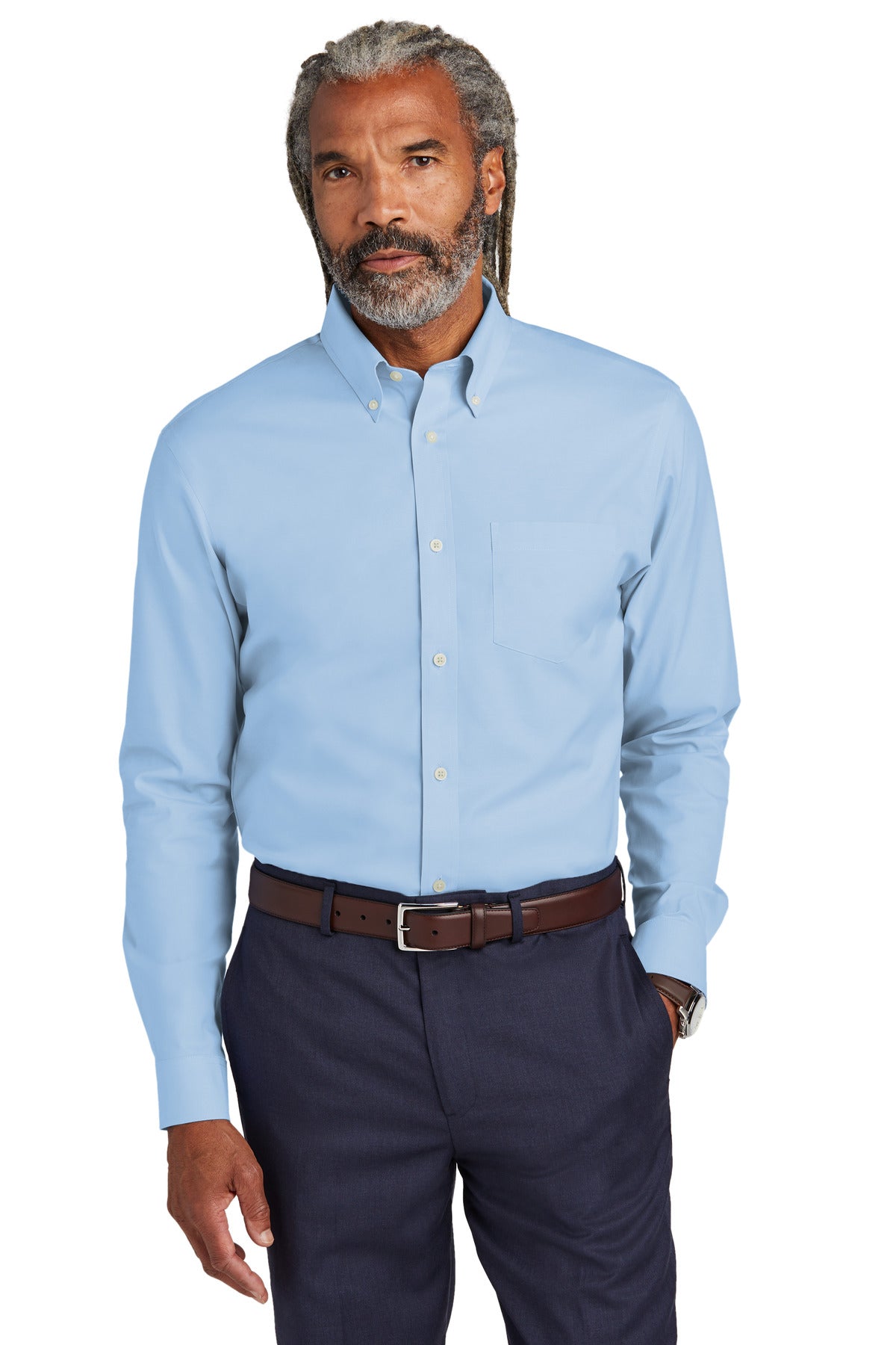 Brooks Brothers® Wrinkle-Free Stretch Pinpoint Shirt