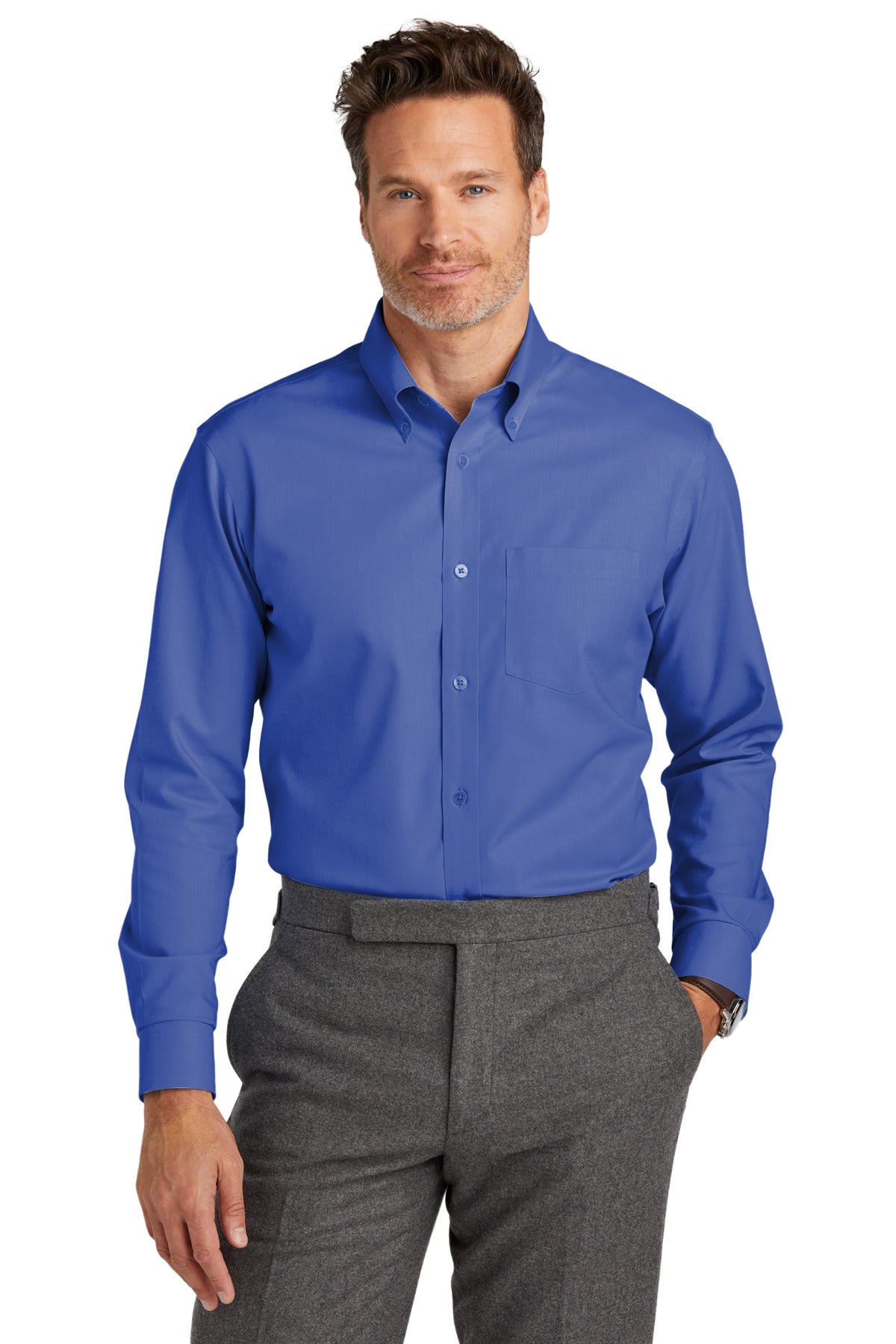 Brooks Brothers® Wrinkle-Free Stretch Nailhead Shirt