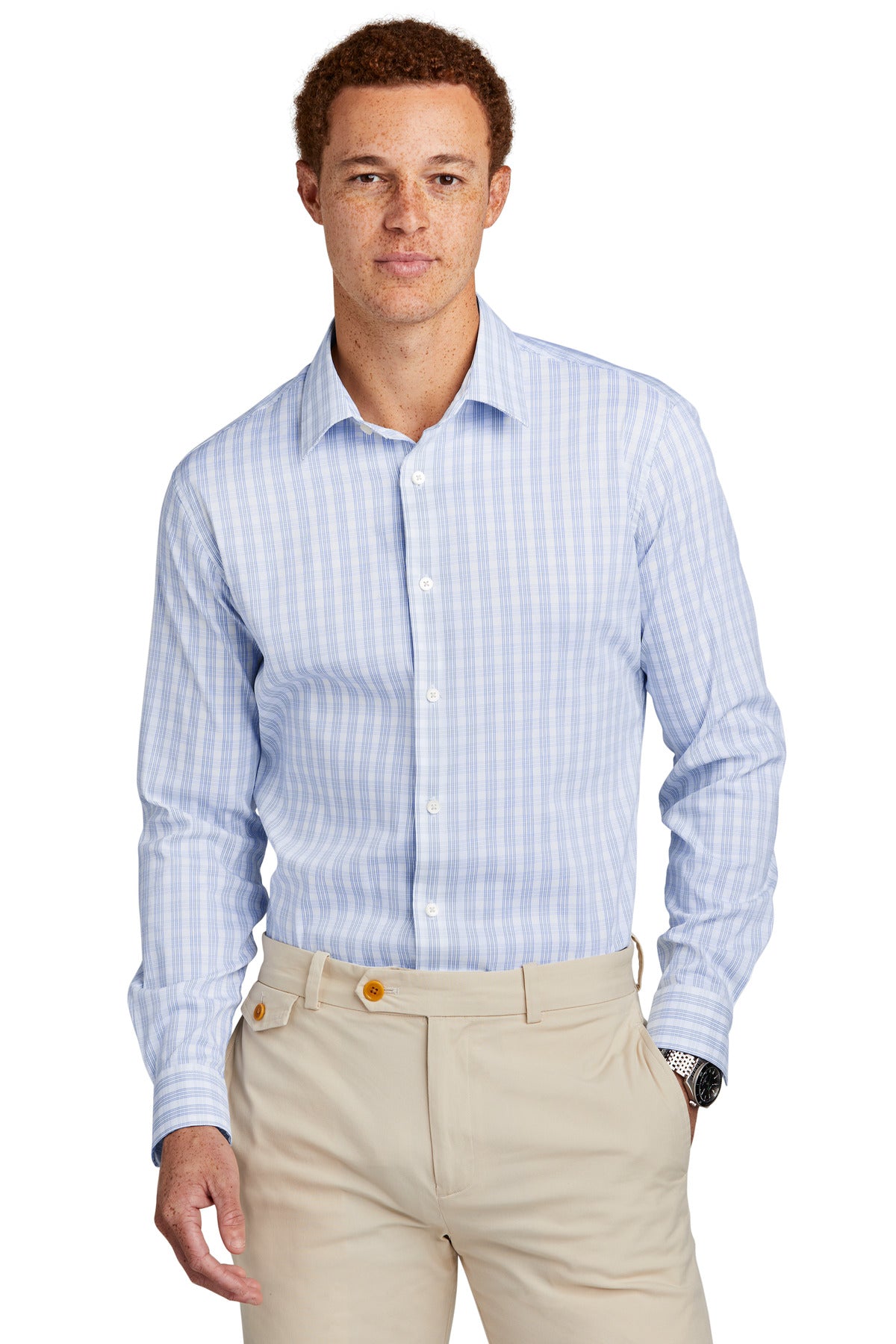 Brooks Brothers® Tech Stretch Patterned Shirt