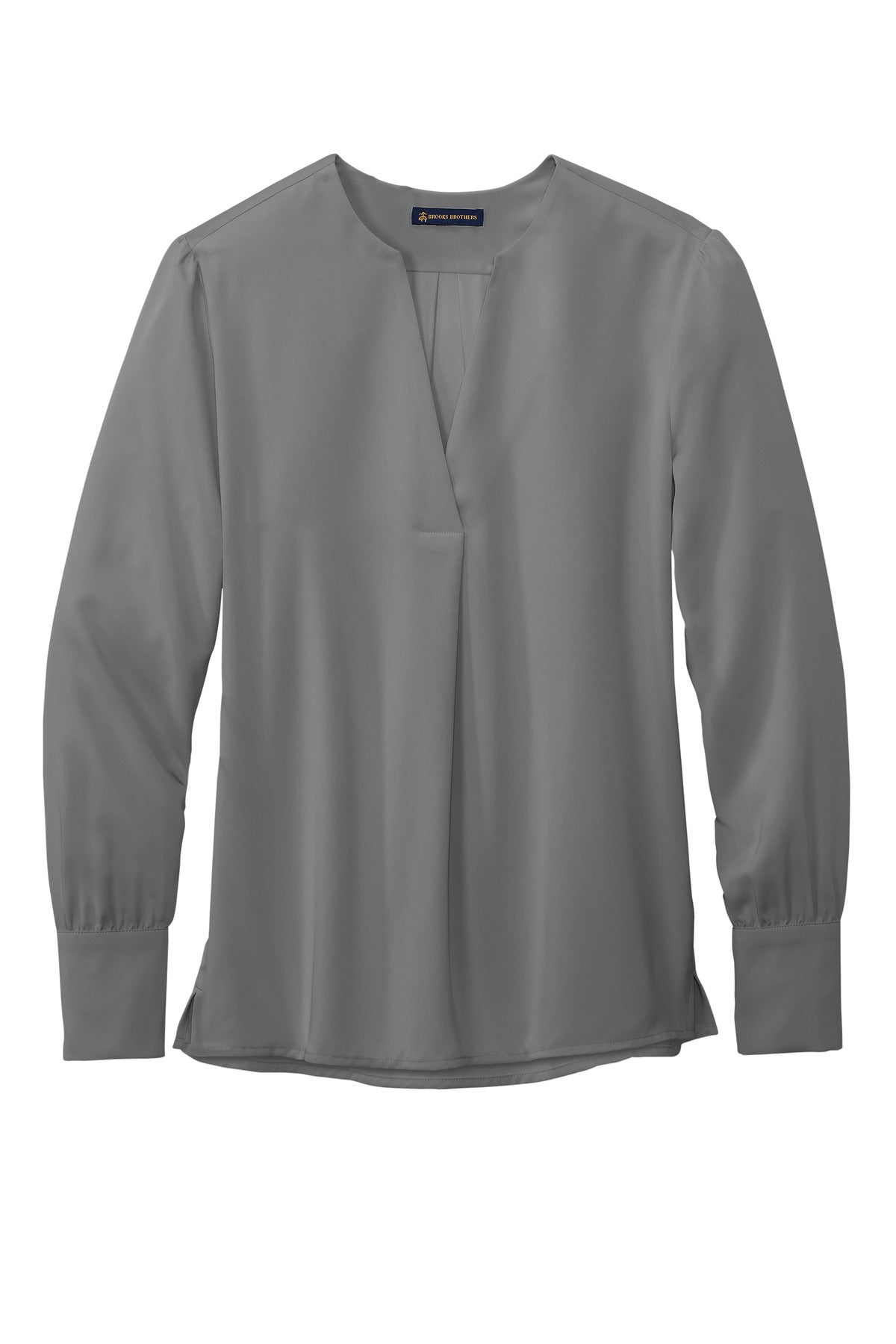 Brooks Brothers® Women's Open-Neck Satin Blouse