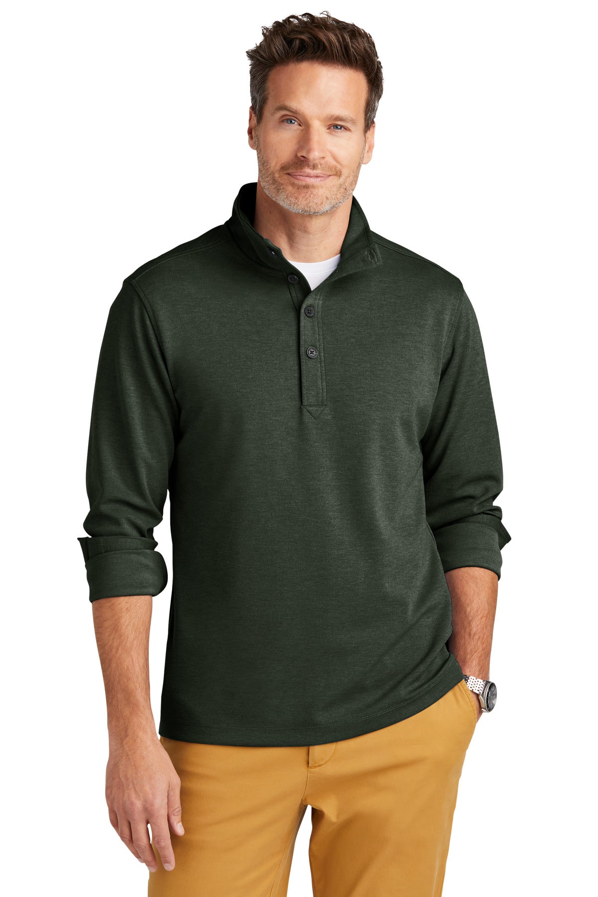 Brooks Brothers® Mid-Layer Stretch 1/2-Button