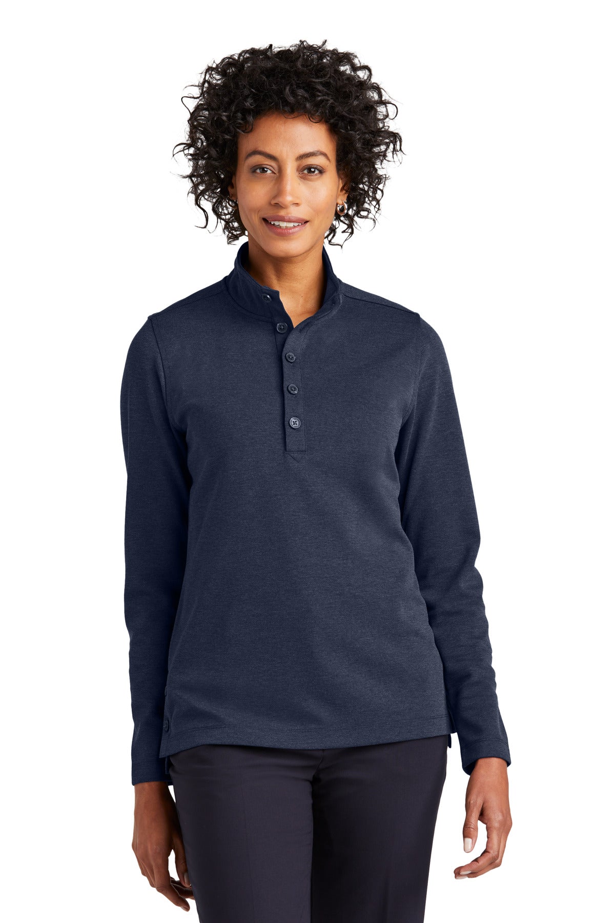 Brooks Brothers® Women's Mid-Layer Stretch 1/2-Button