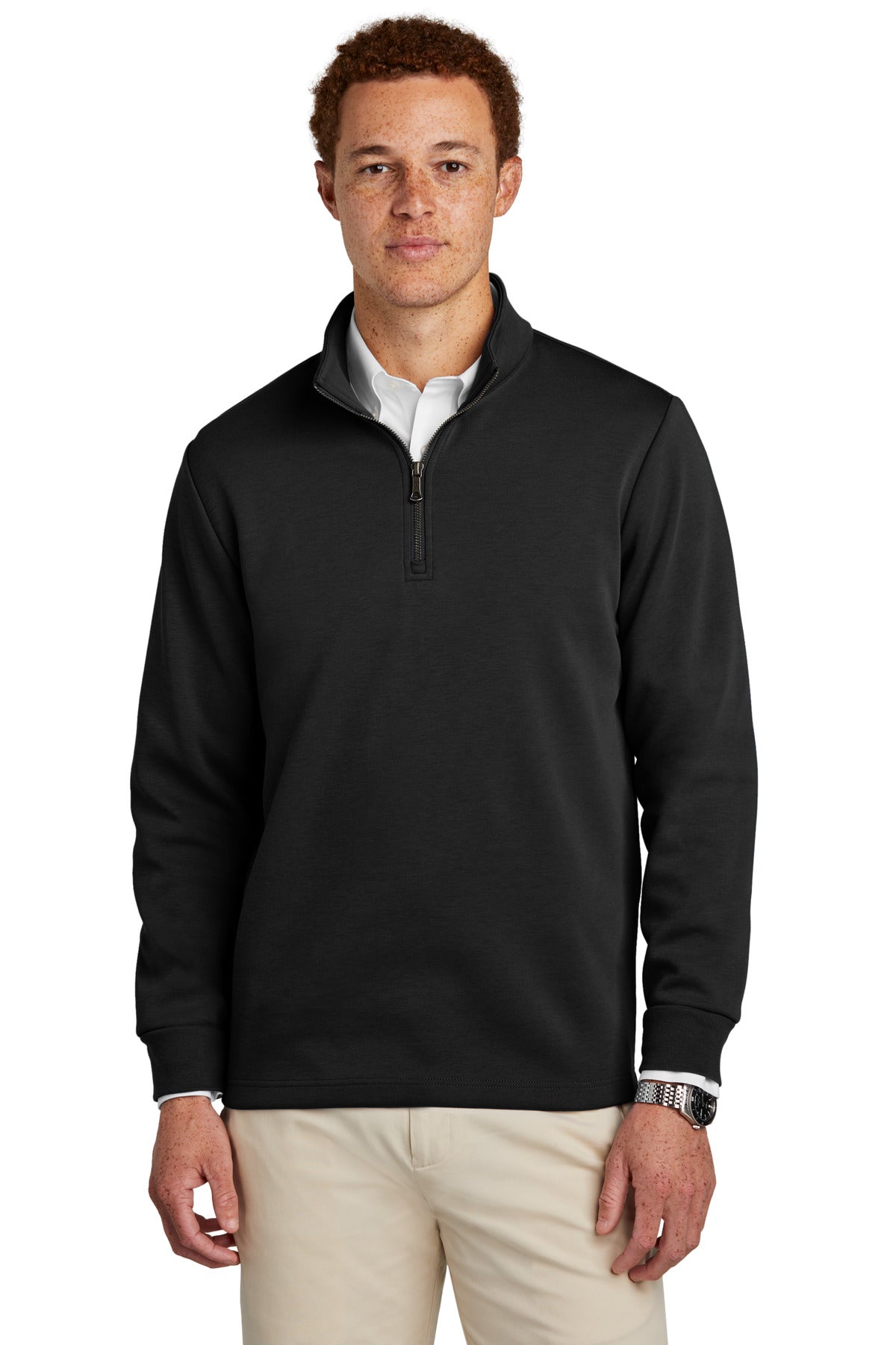 Brooks Brothers® Double-Knit 1/4-Zip