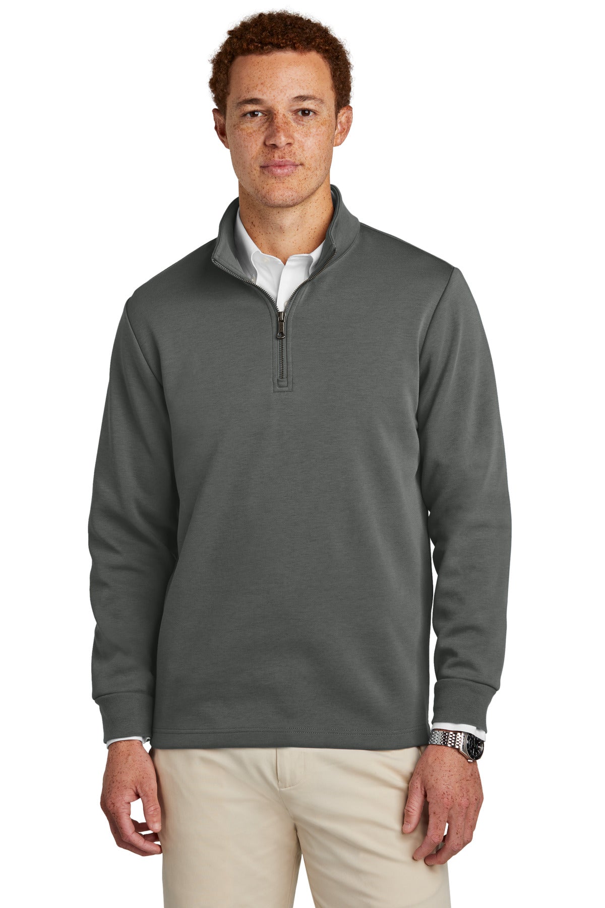 Brooks Brothers® Double-Knit 1/4-Zip