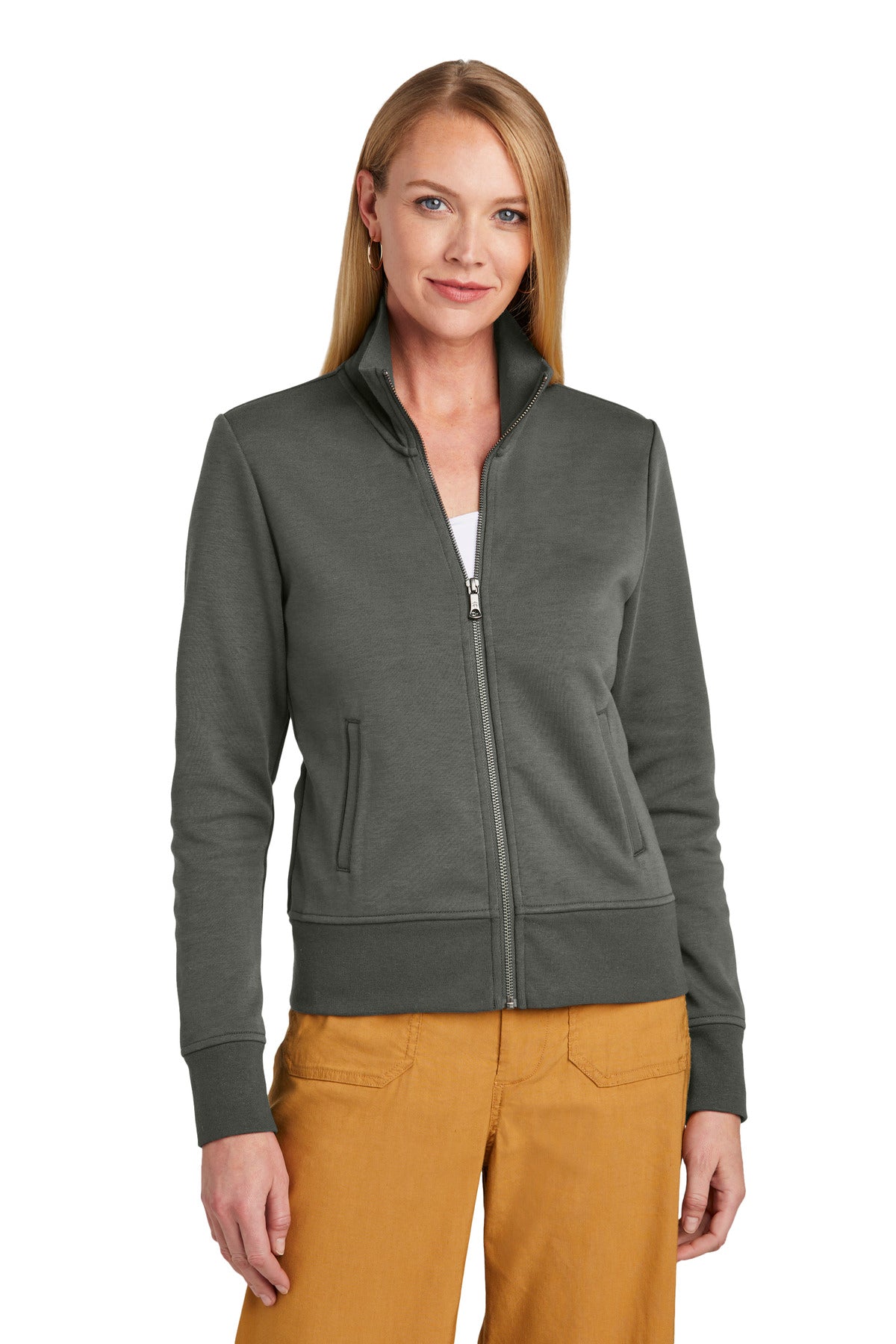 Brooks Brothers® Women's Double-Knit Full-Zip