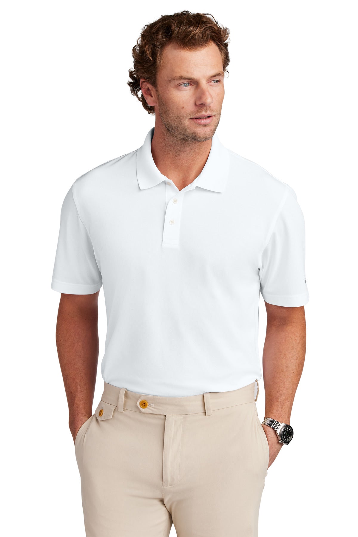 Brooks Brothers® Mesh Pique Performance Polo