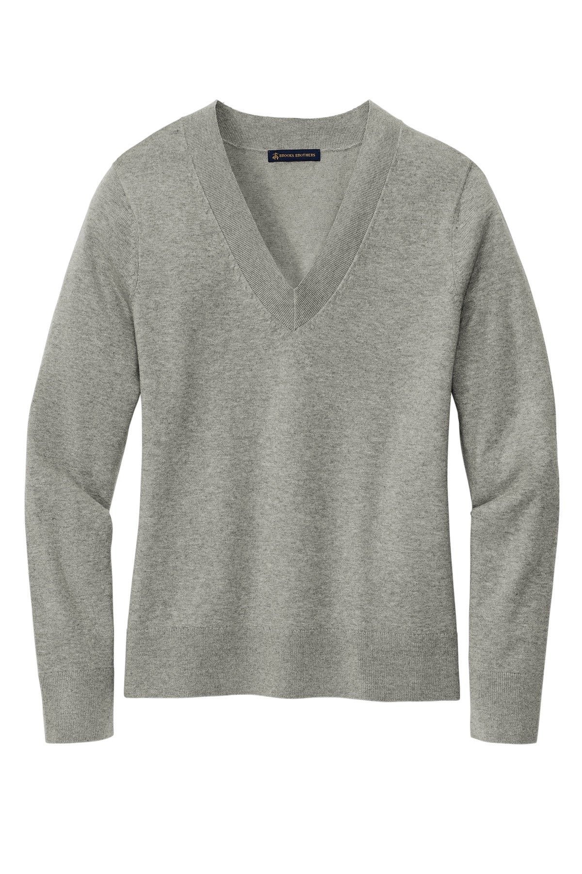 Brooks Brothers® Women's Cotton Stretch V-Neck Sweater